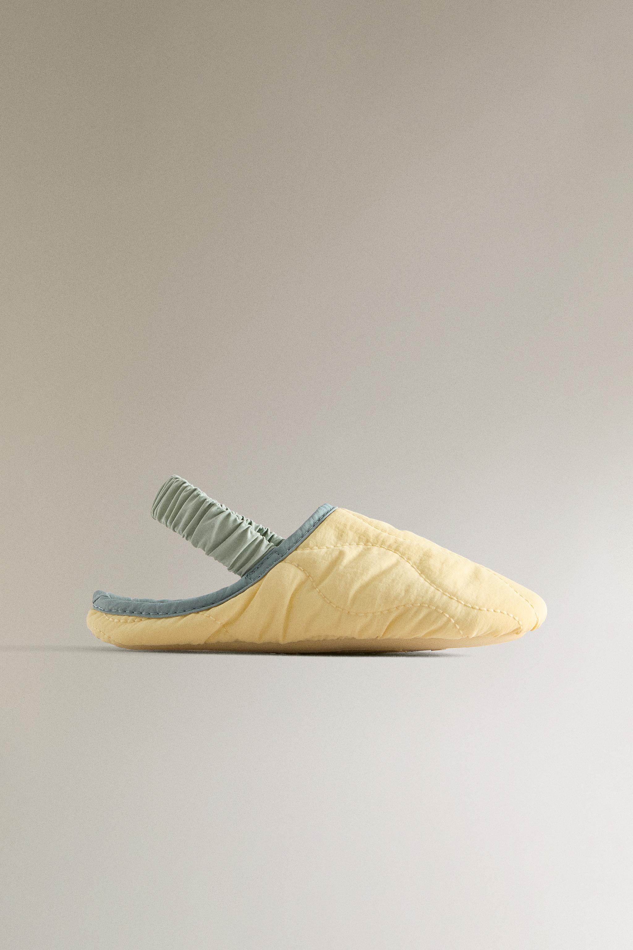 CHILDREN'S QUILTED MULE SLIPPERS