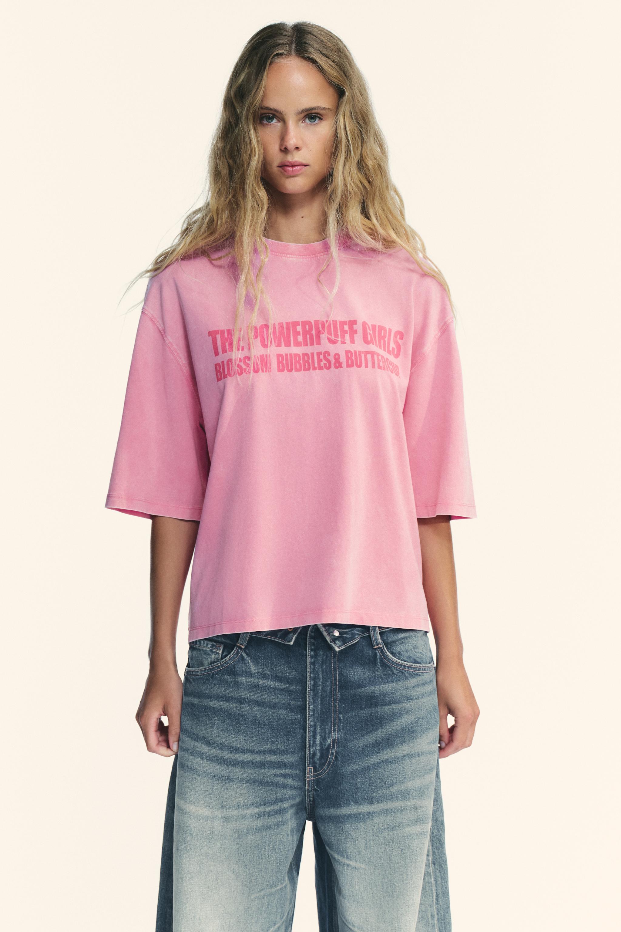 THE POWERPUFF GIRLS™ WASHED EFFECT T-SHIRT