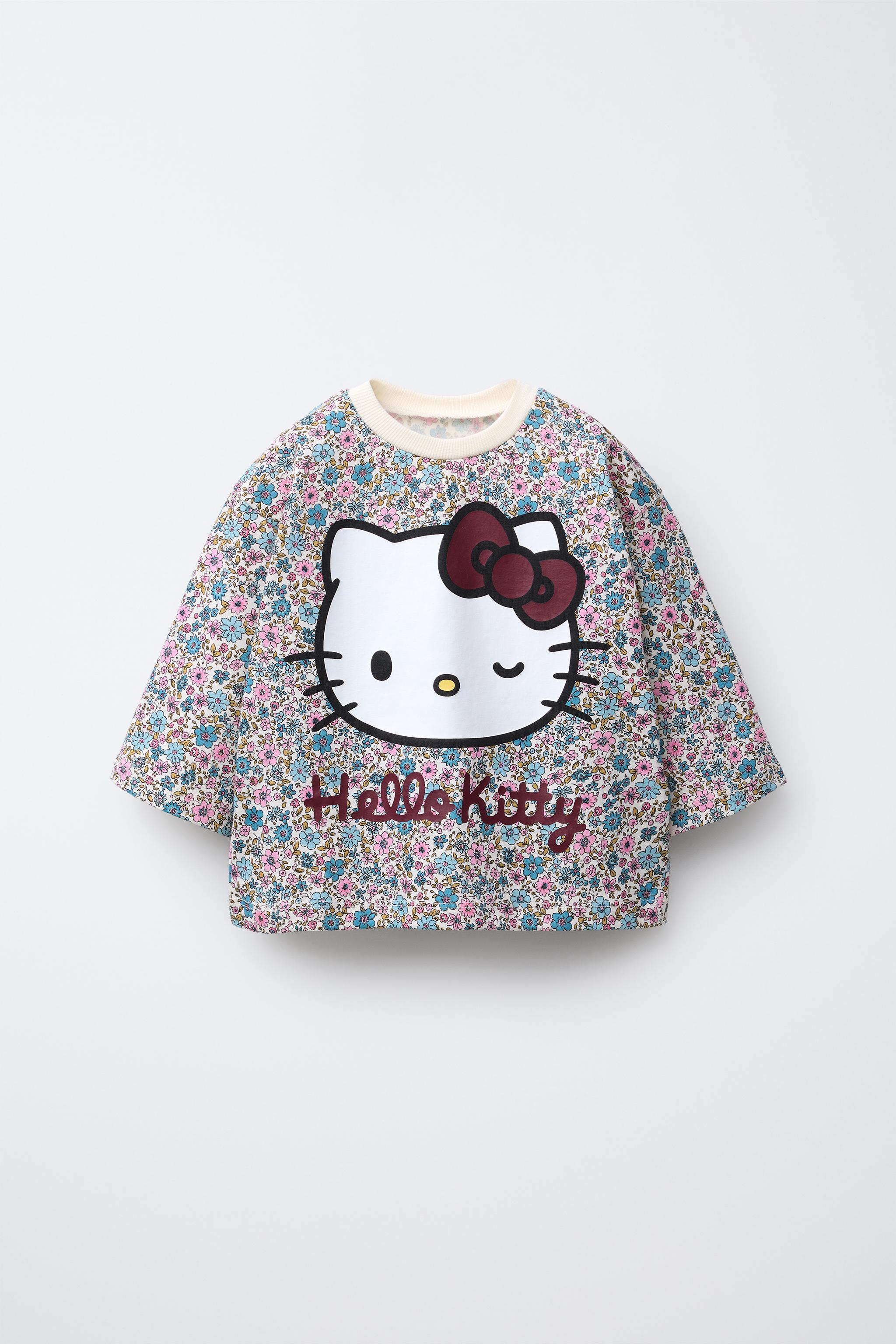 HELLO KITTY © SANRIO FLORAL T-SHIRT