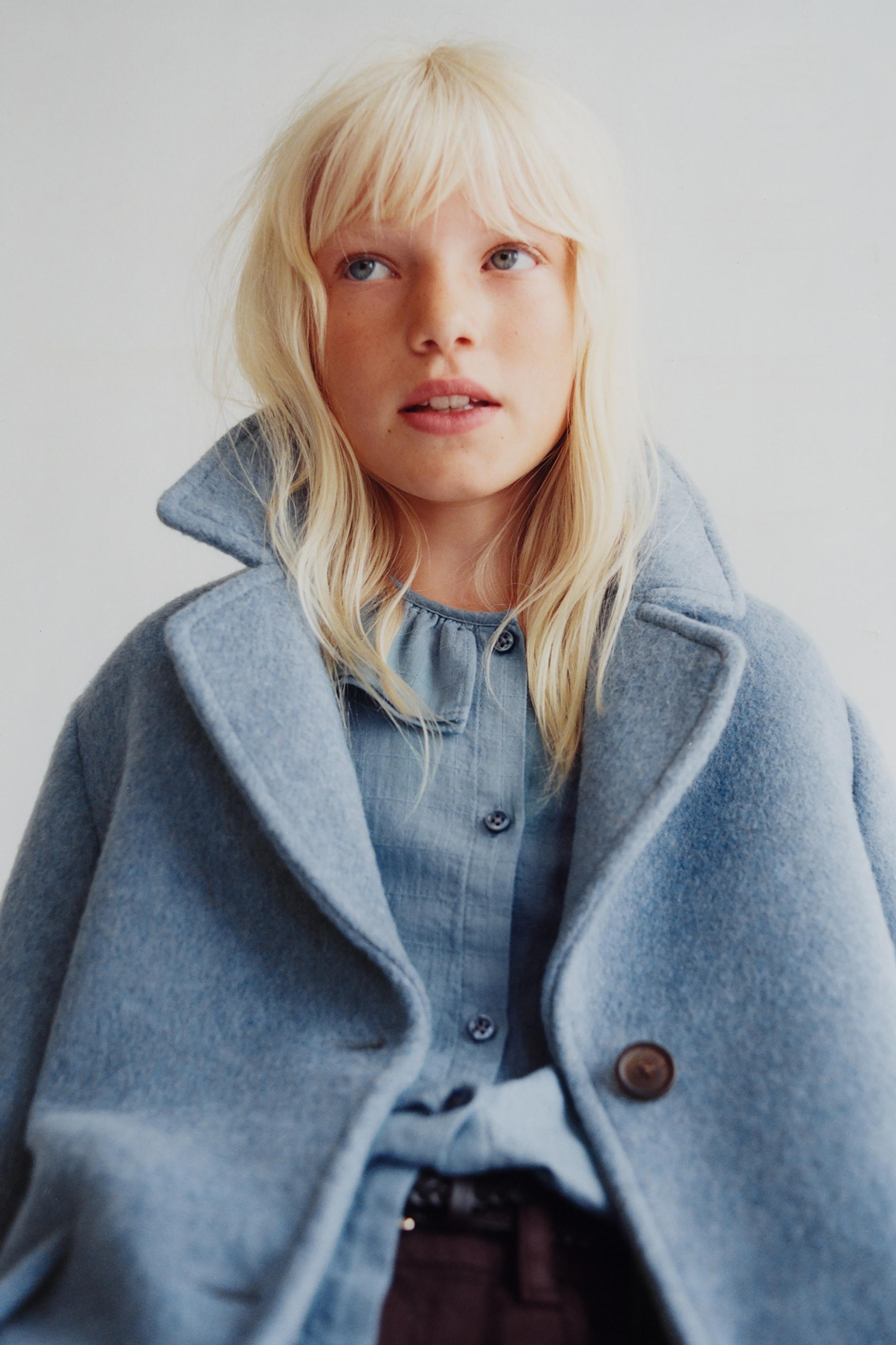WOOL CLOTH COAT WITH WOOL