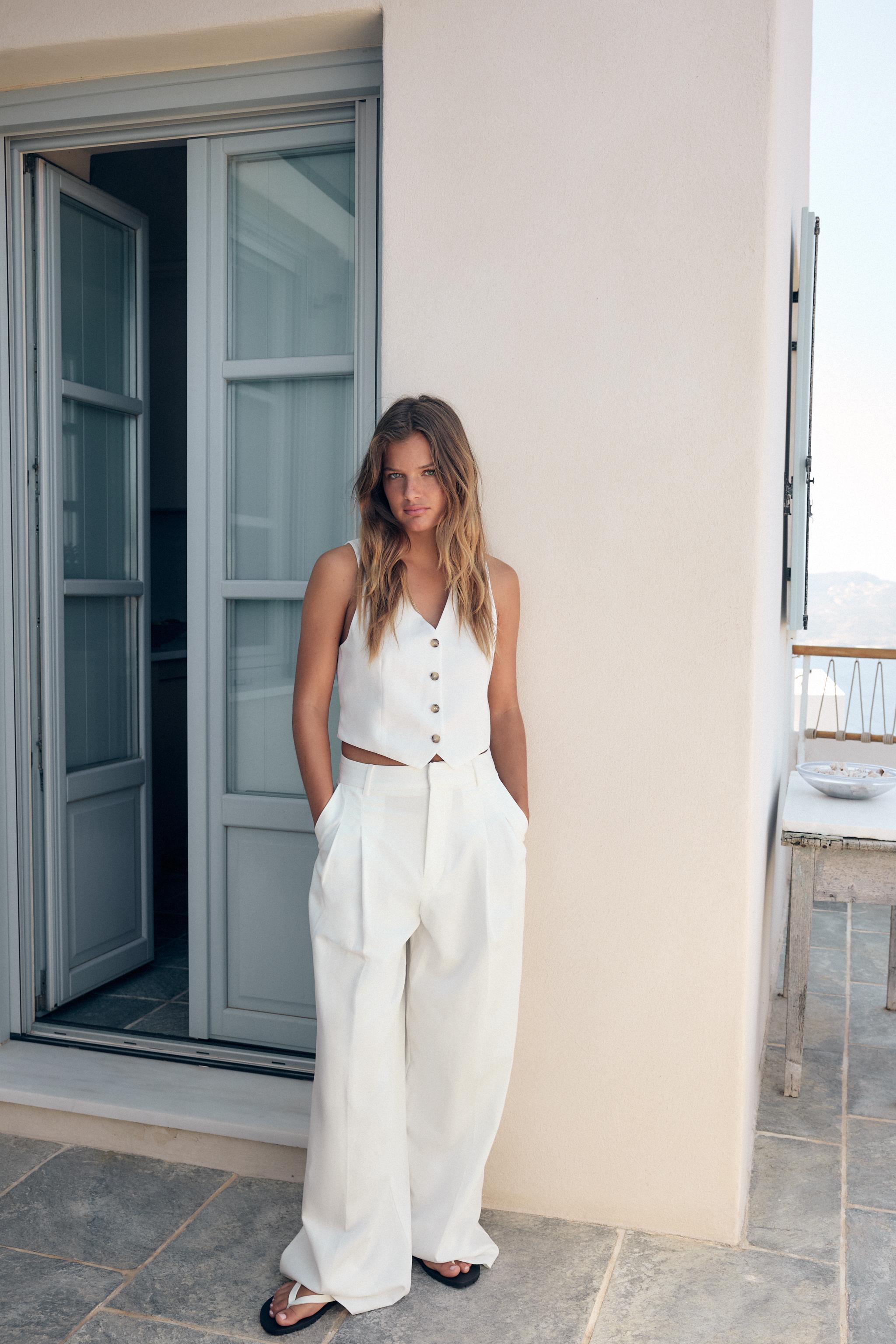 PLEATED PANTS