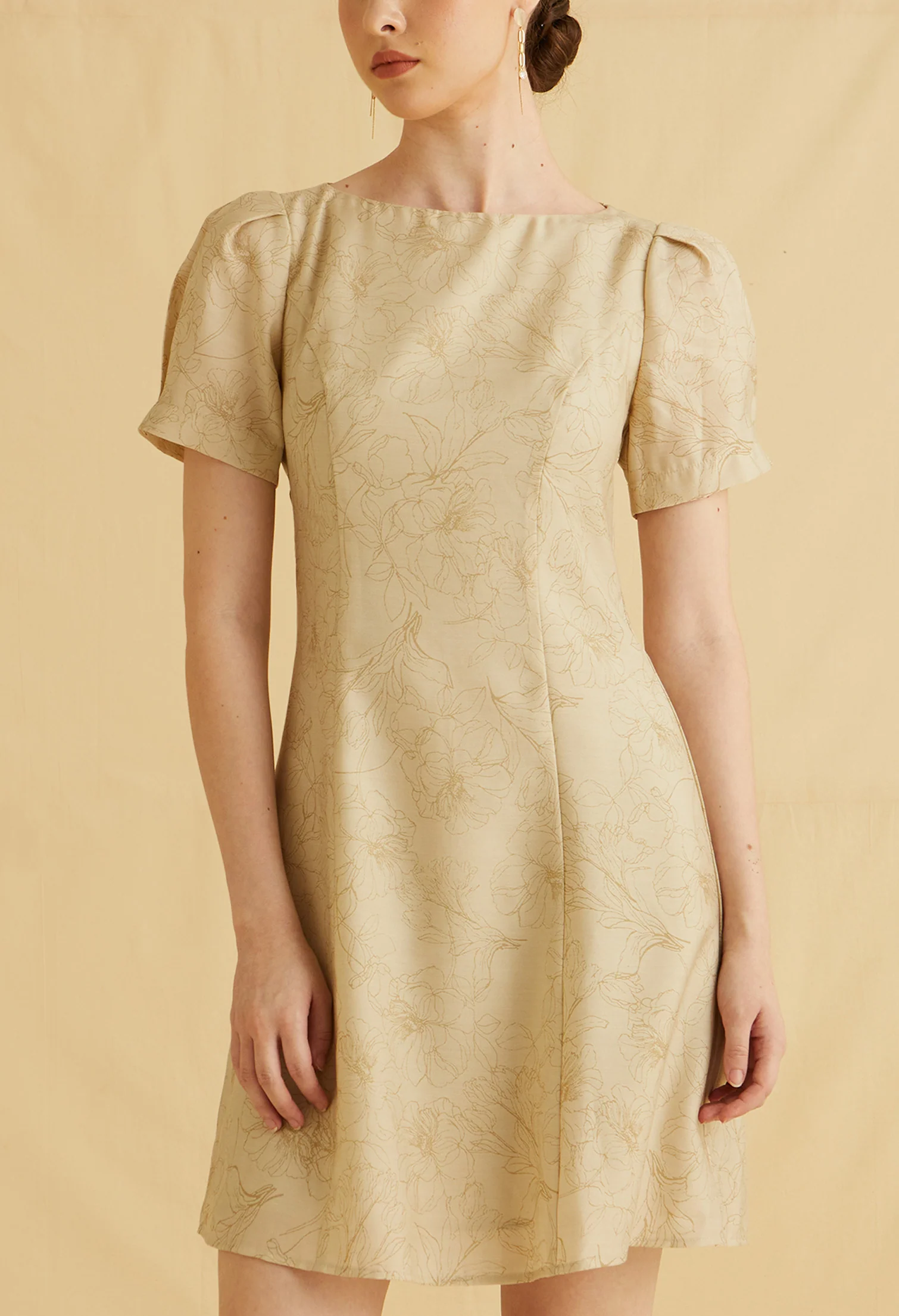 Meadow Brush Mini Dress
