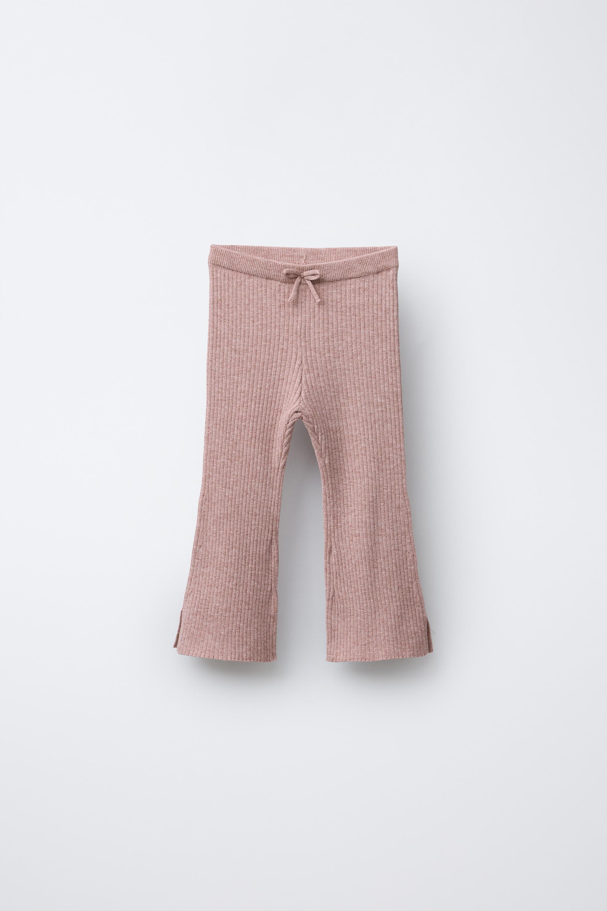 KNIT FLARE LEGGINGS