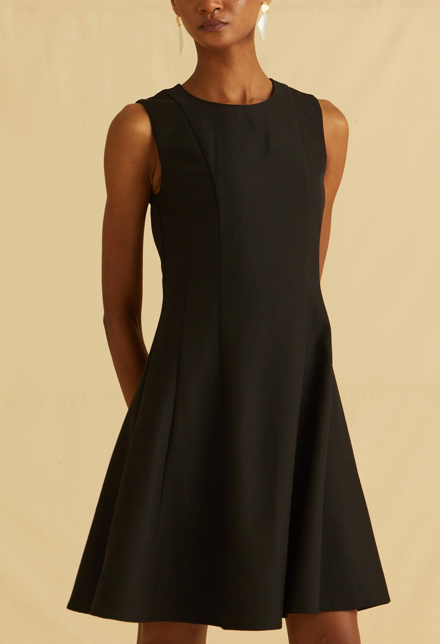 Luxe Flowy Mini Dress
