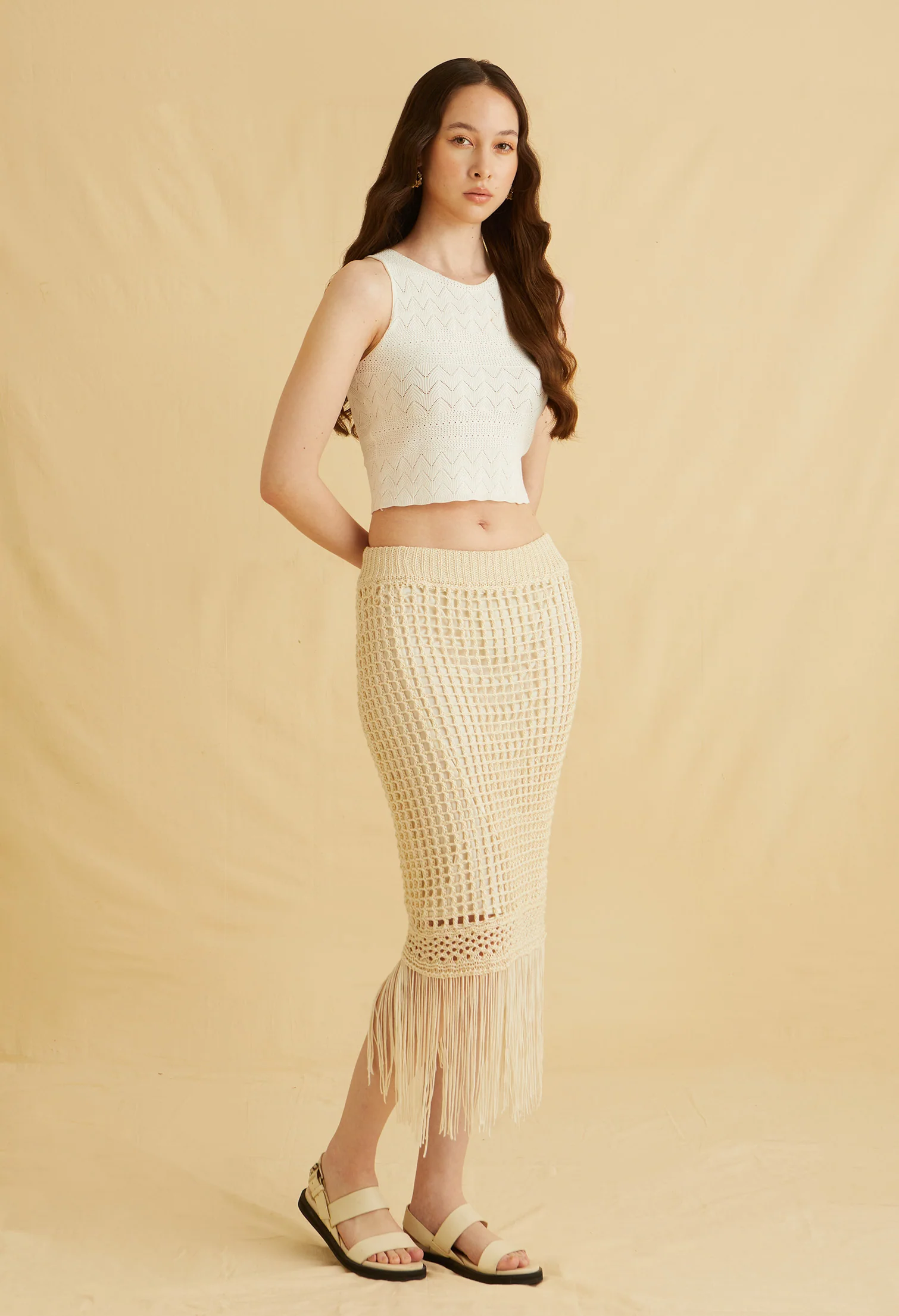 Salina Cotta Sleeveless Top