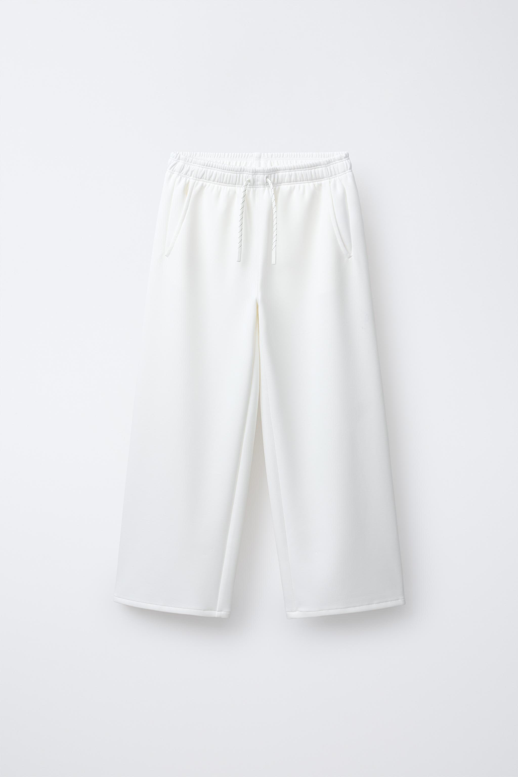 WIDE LEG PANTS WITH MODAL