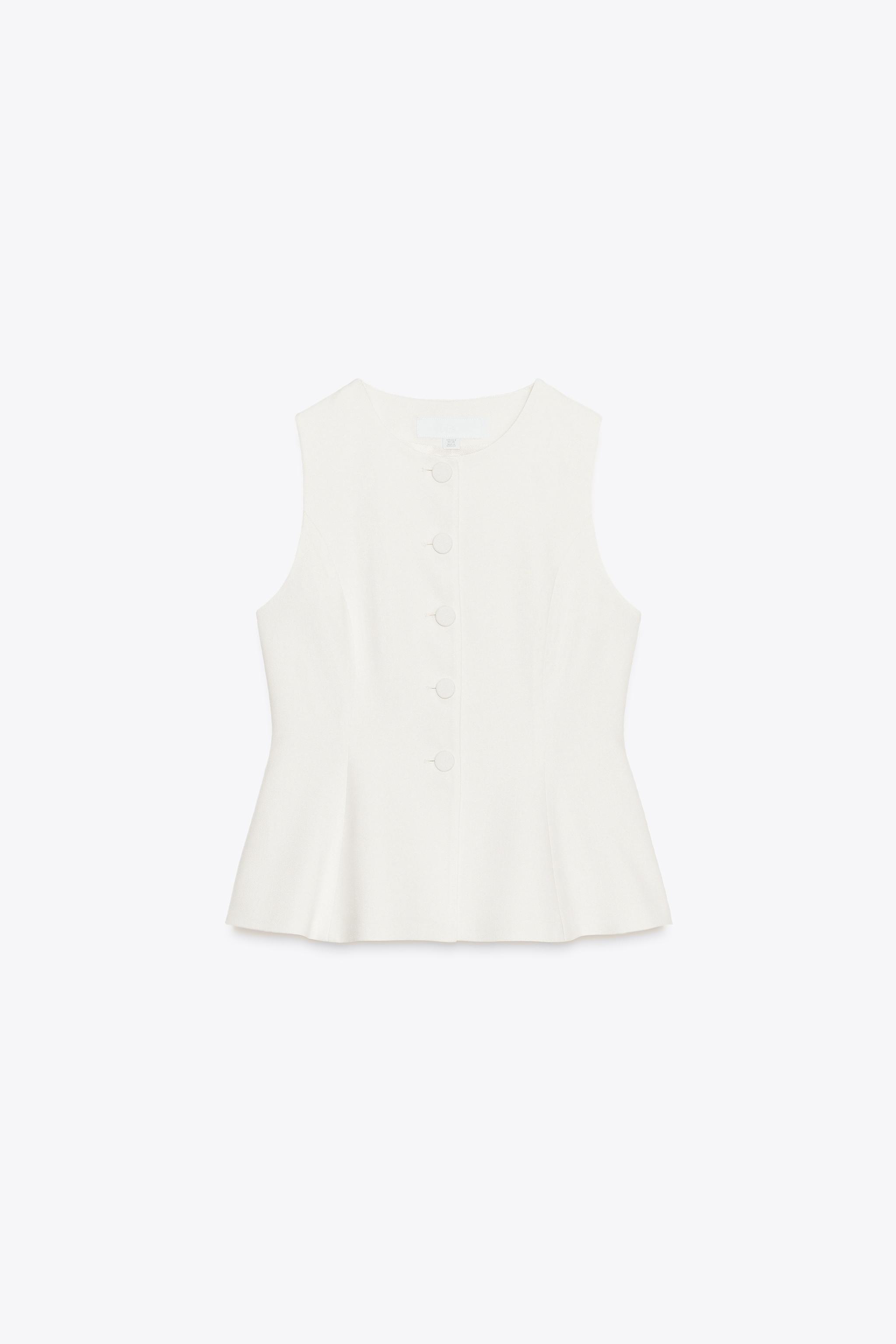 PEPLUM VEST