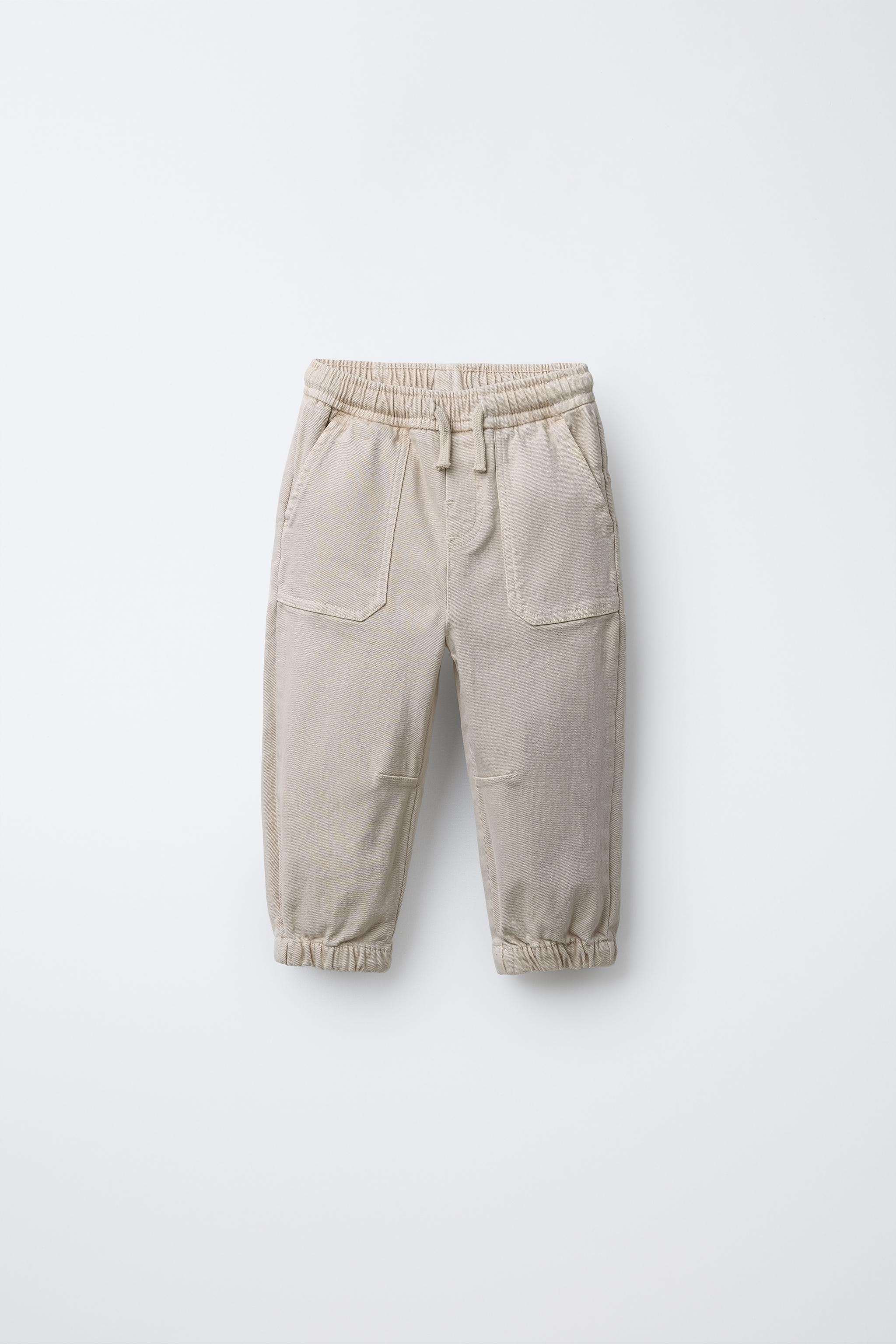 TWILL CARGO JOGGER PANTS