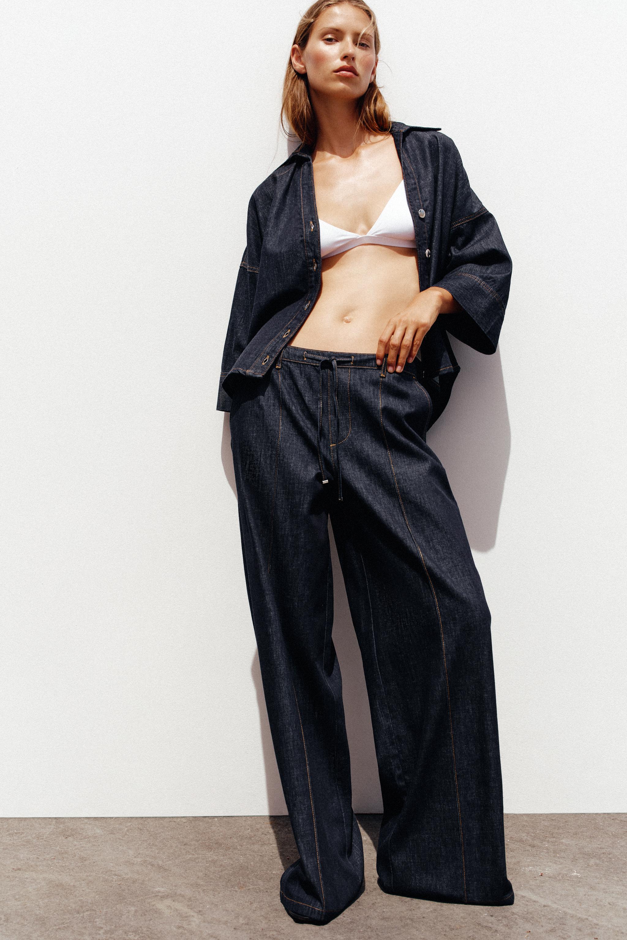Z1975 HIGH RISE WIDE LEG JOGGER JEANS