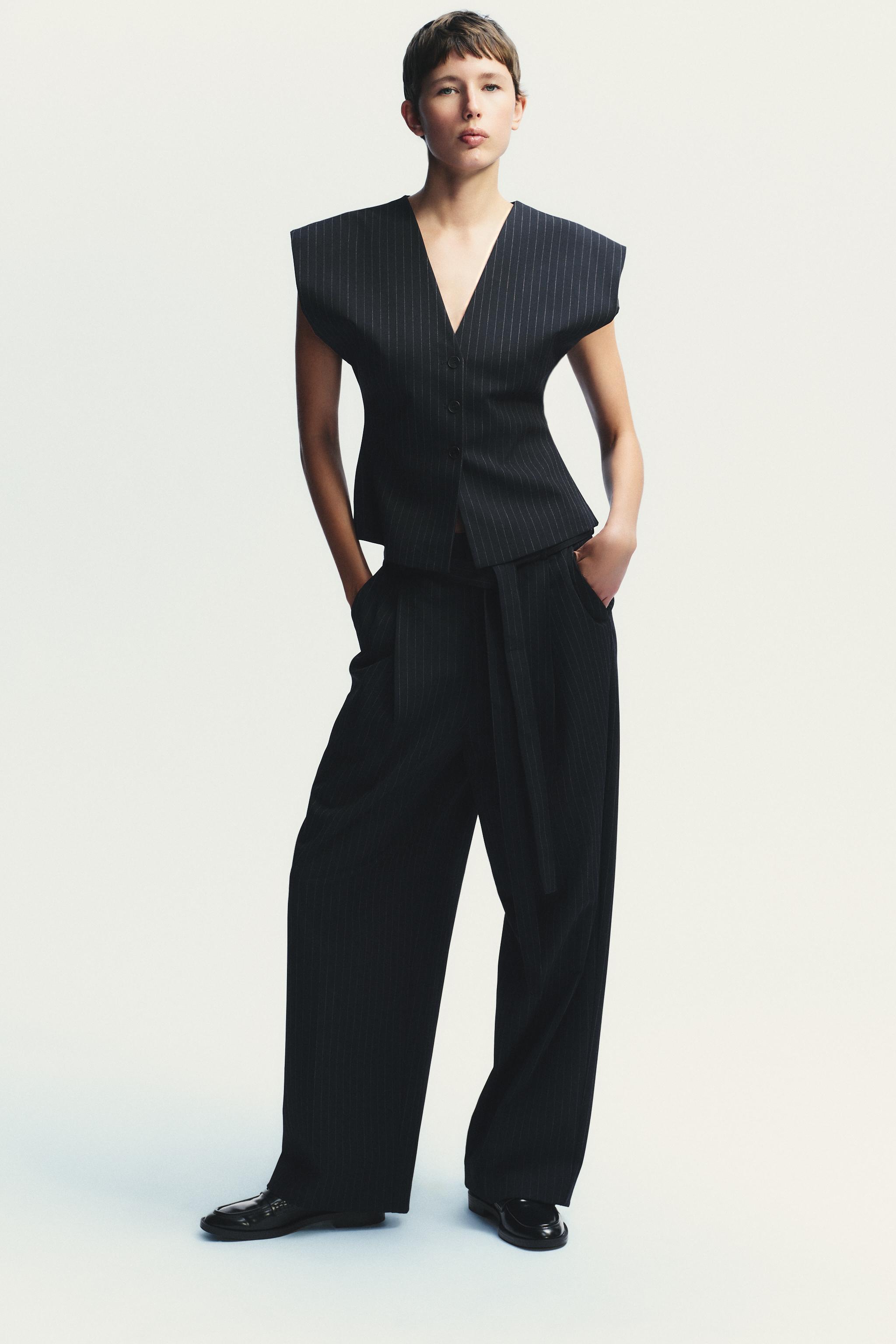 PINSTRIPE VEST