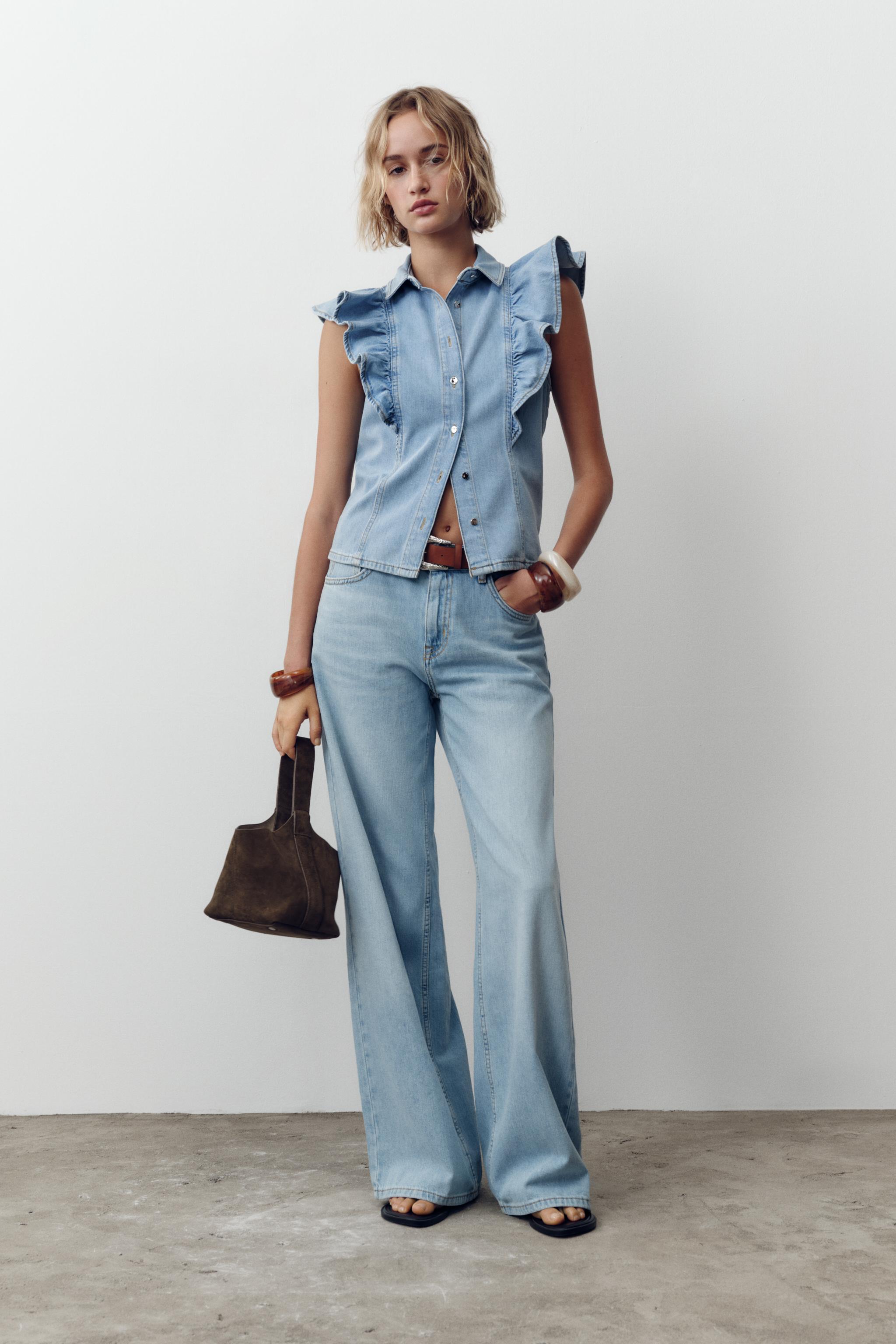 Z1975 HIGH-WAIST STRAIGHT FULL-LENGTH JEANS