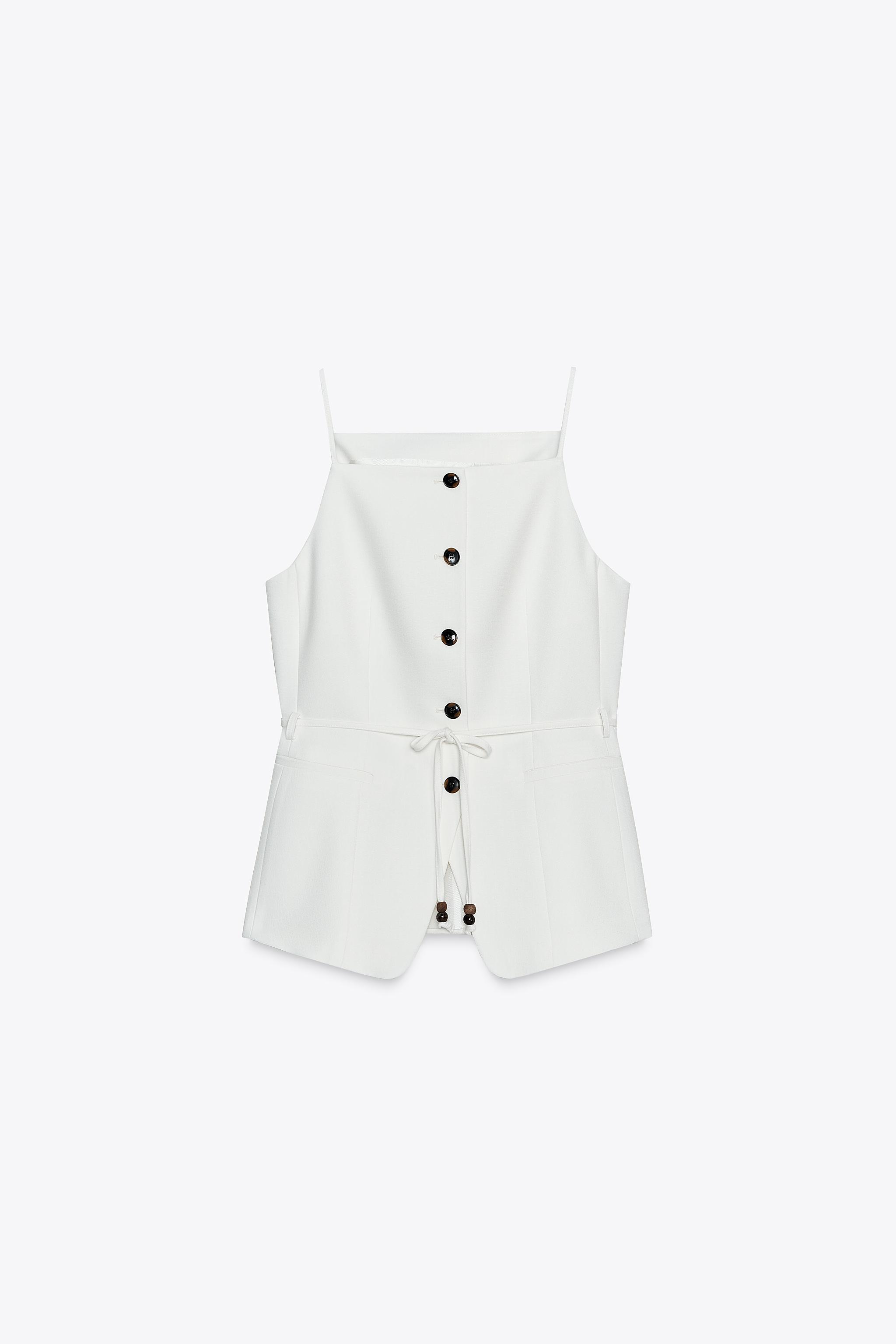 BEADED BELT VEST