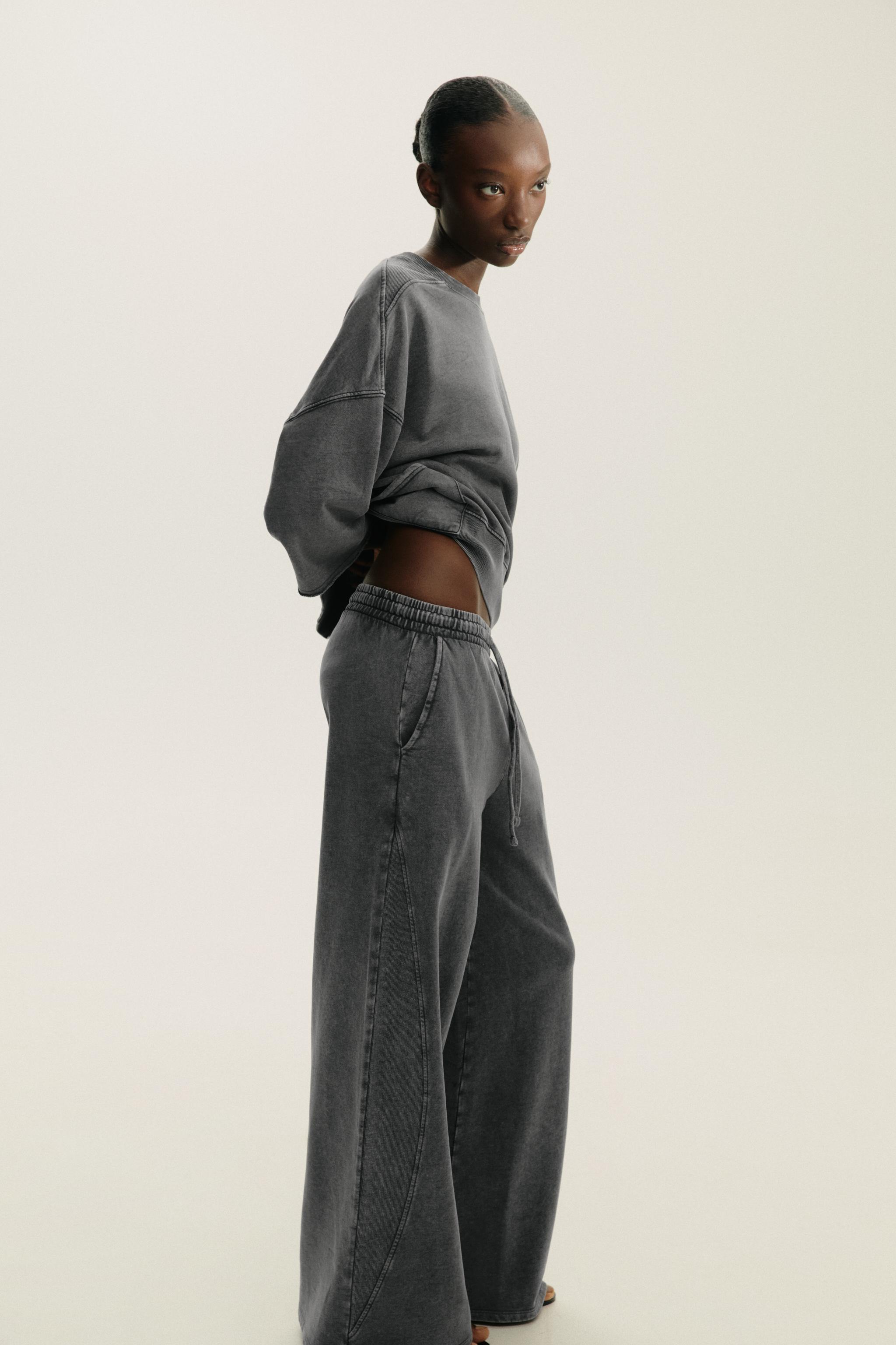WASHED EFFECT PANTS