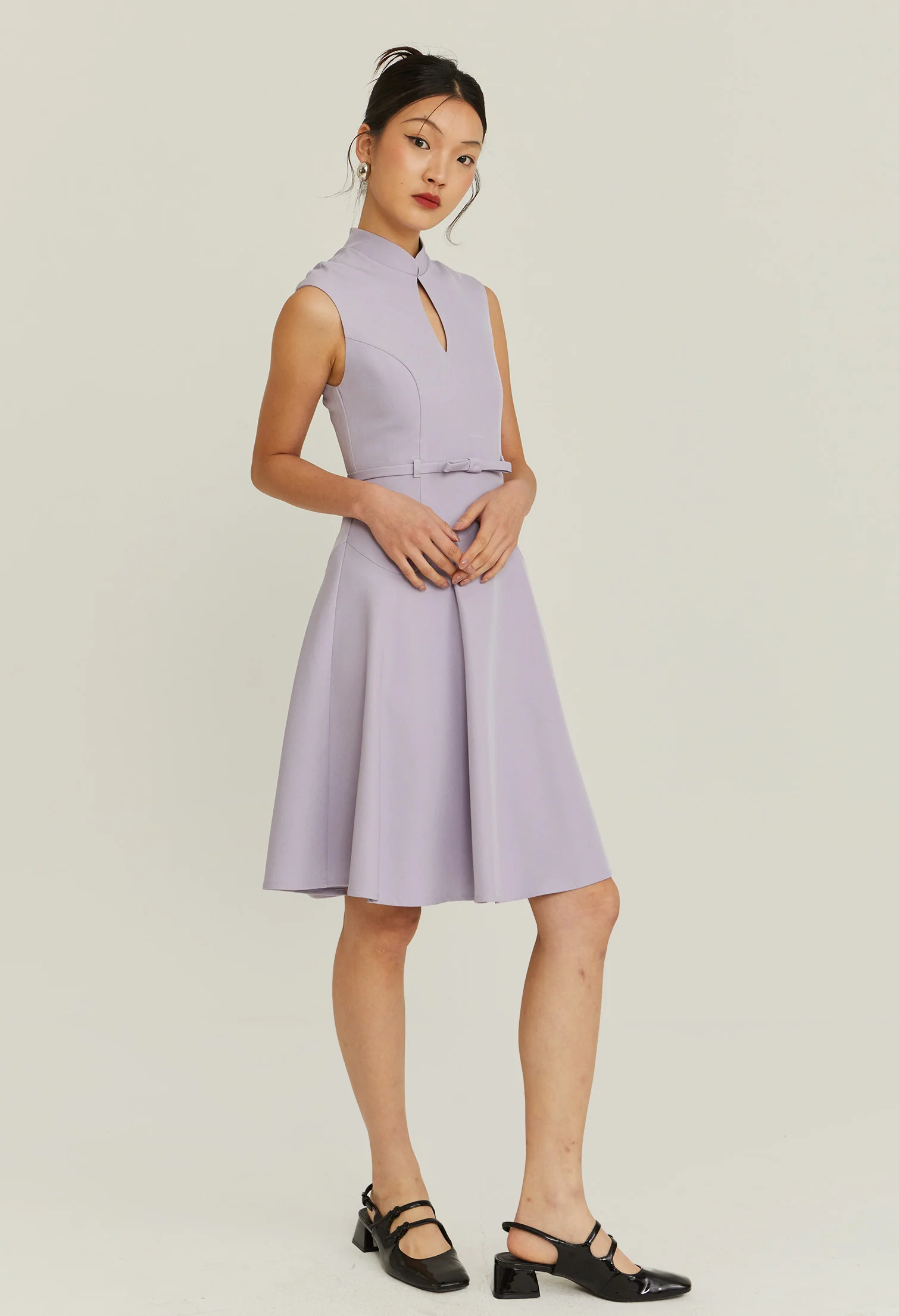 Lavender Dusk Mini Dress