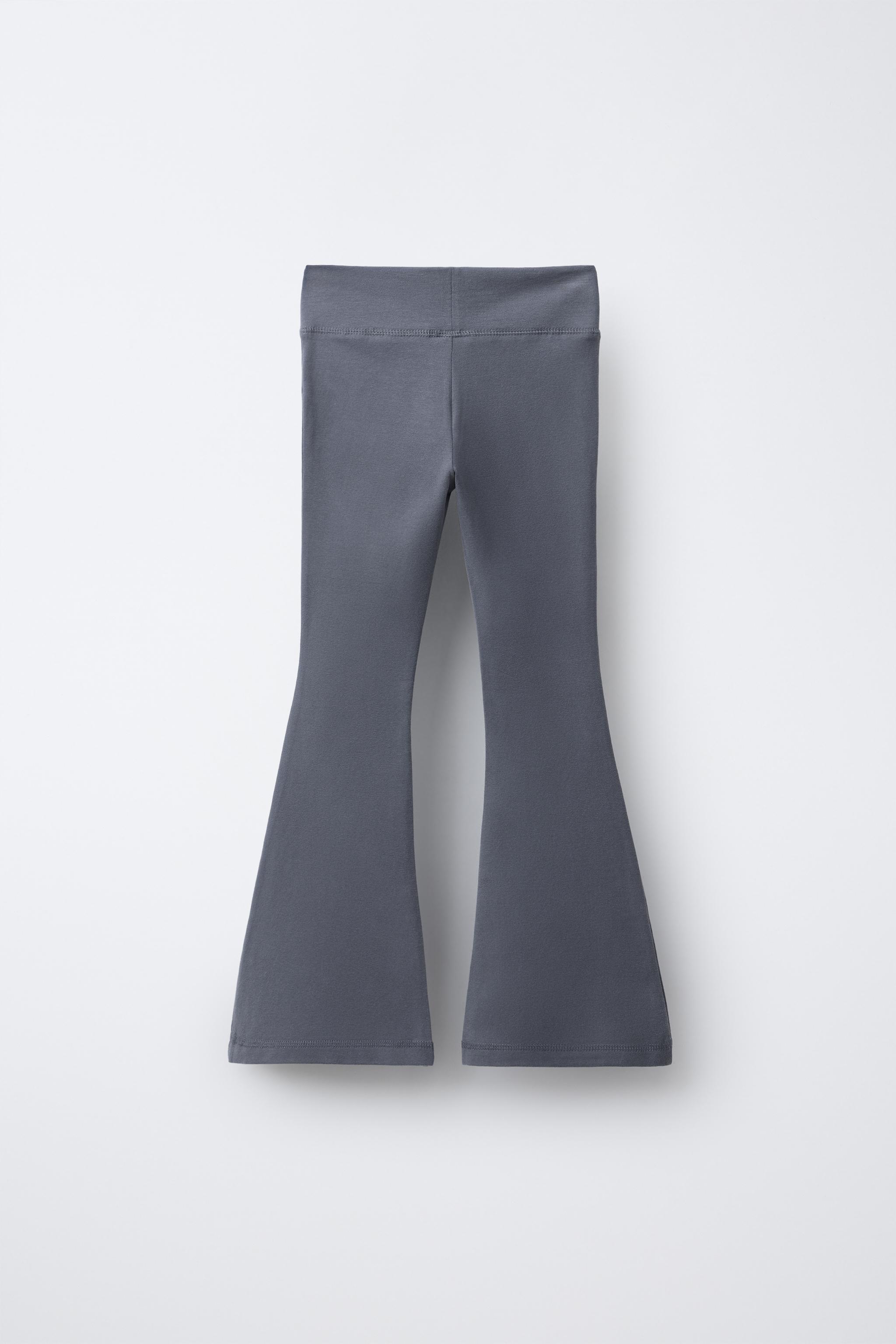 FLARE TEXT LEGGINGS
