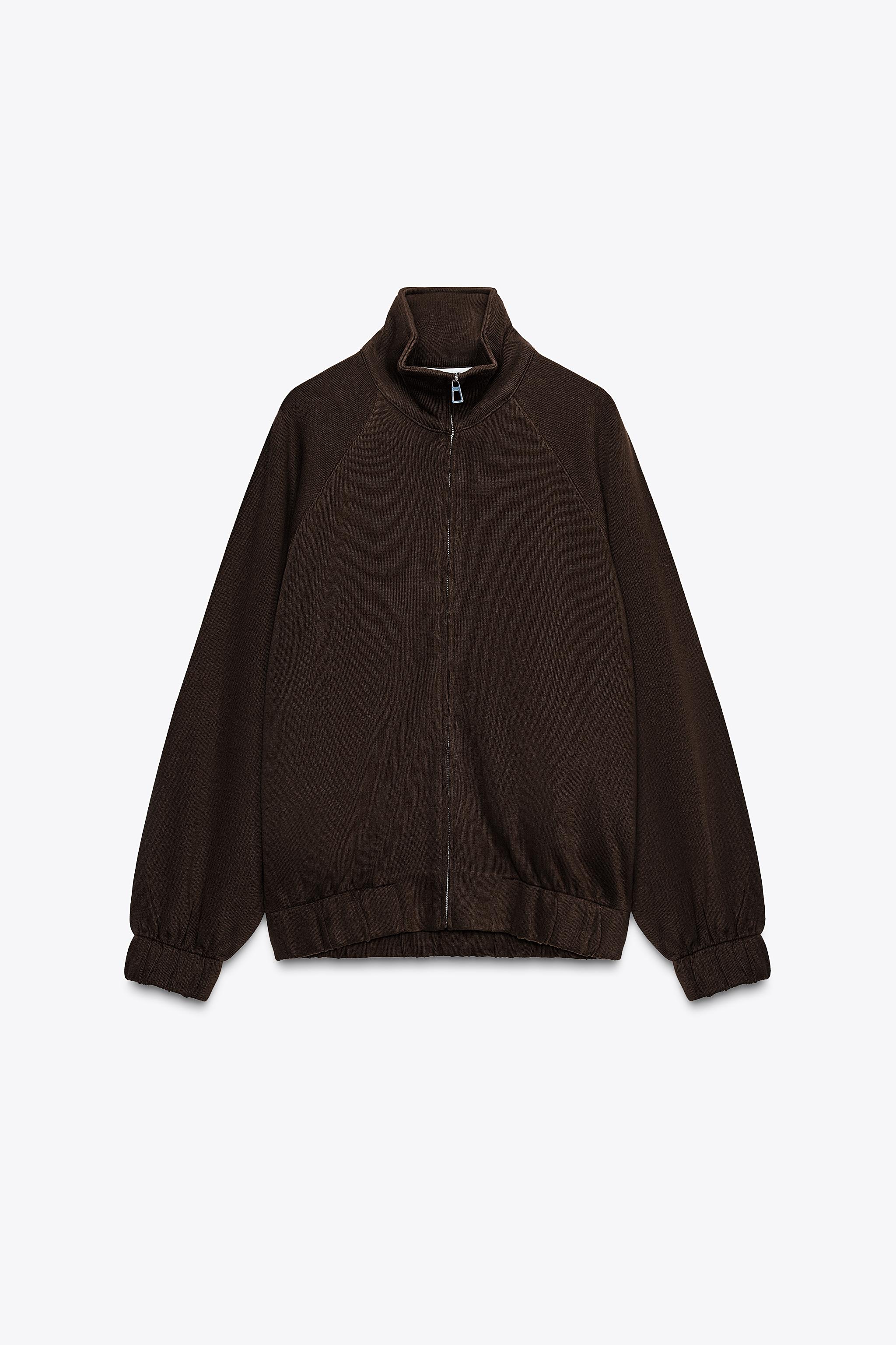 SOFT ZIP SWEATSHIRT