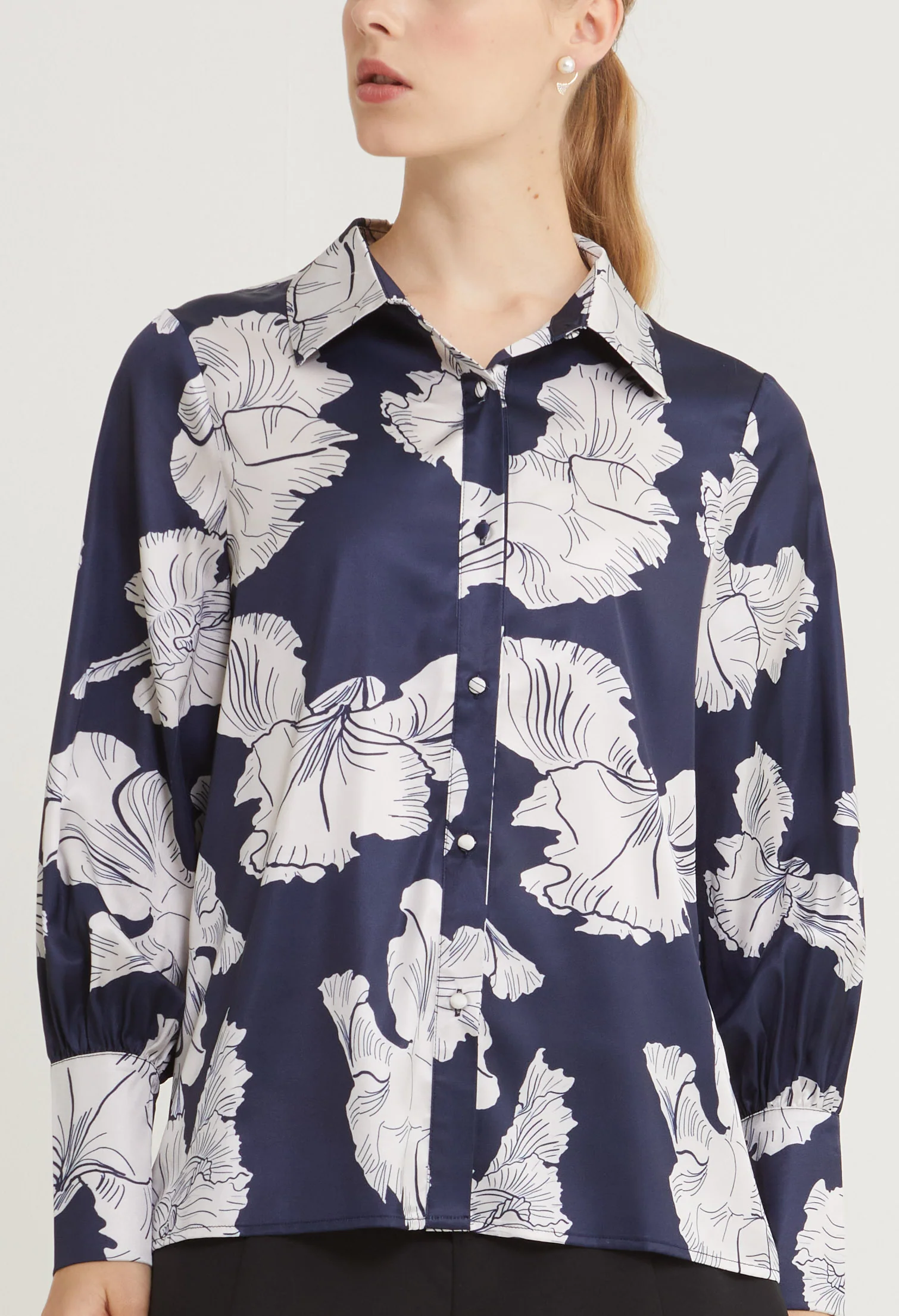 Satin Petal Top