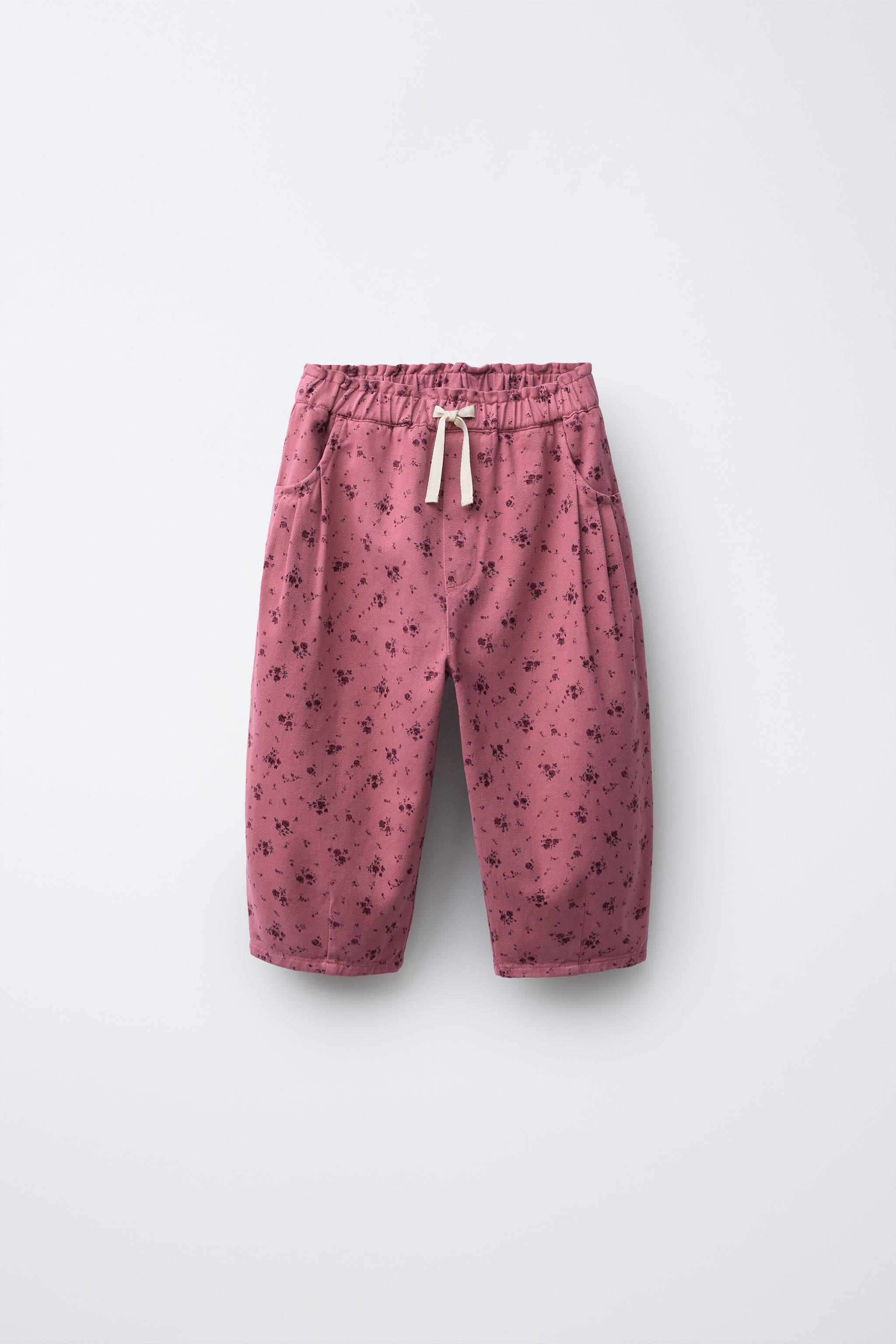 FLORAL BAGGY PANTS