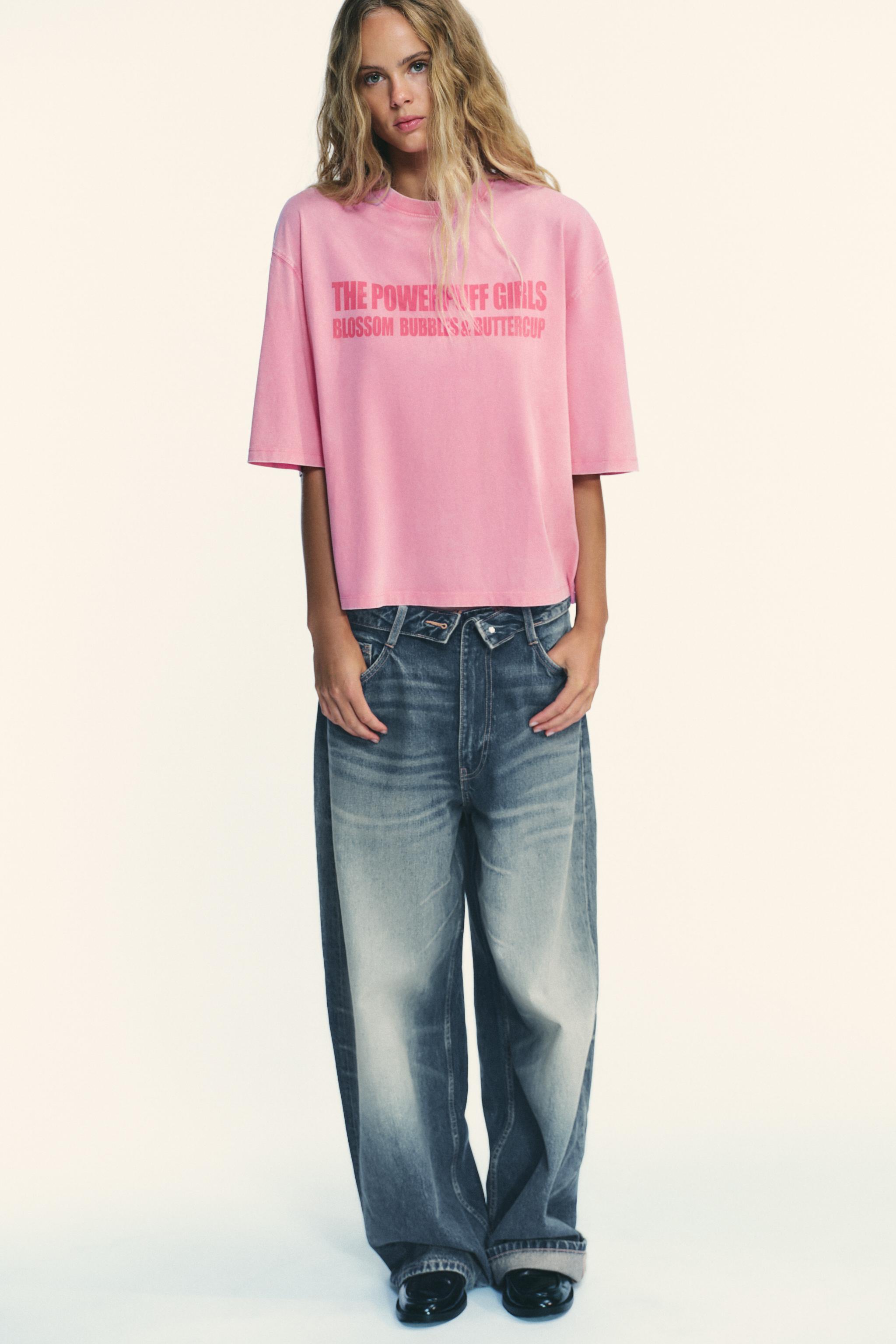 THE POWERPUFF GIRLS™ WASHED EFFECT T-SHIRT