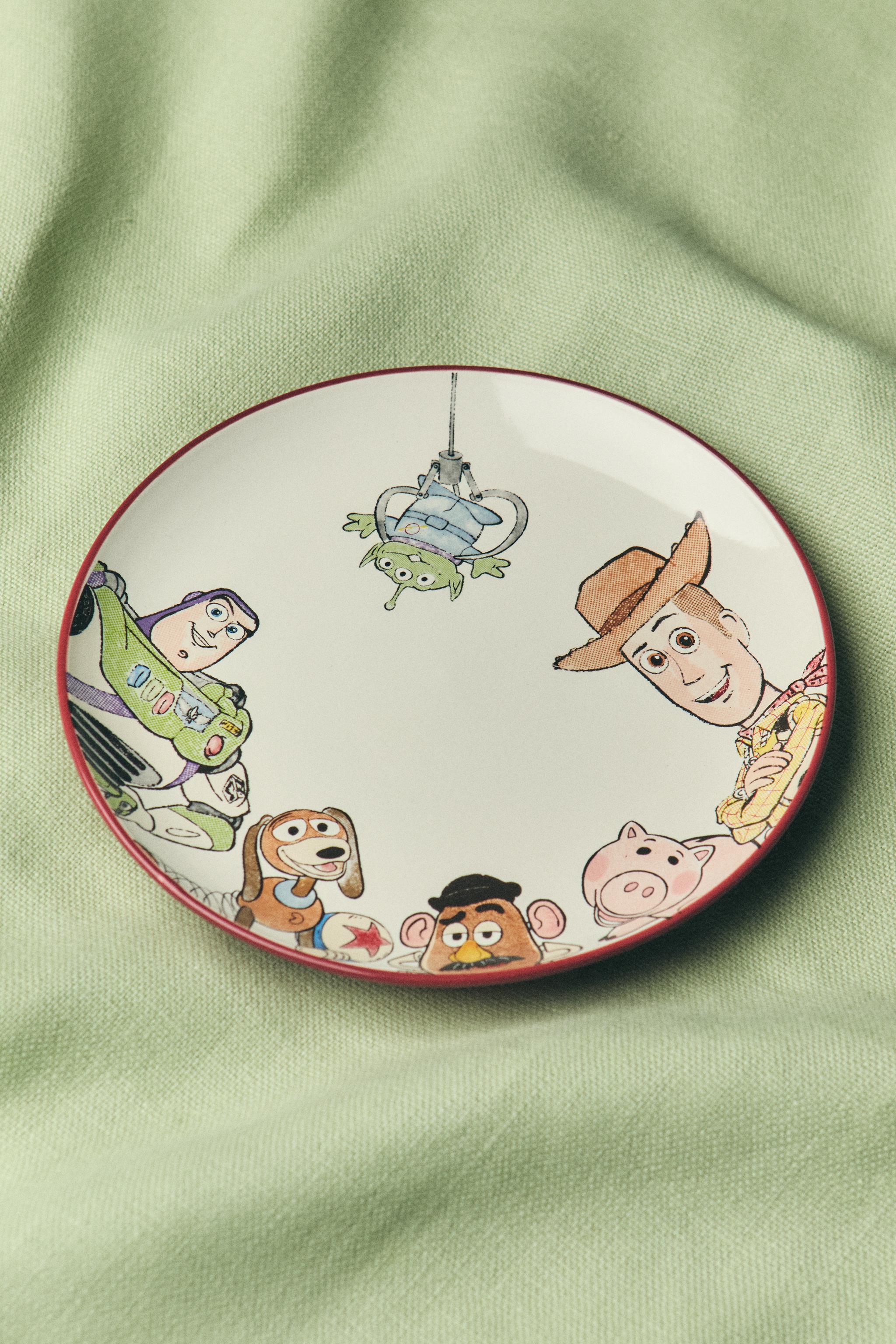 CHILDREN'S CERAMIC PLATE TOY STORY ©DISNEY/PIXAR