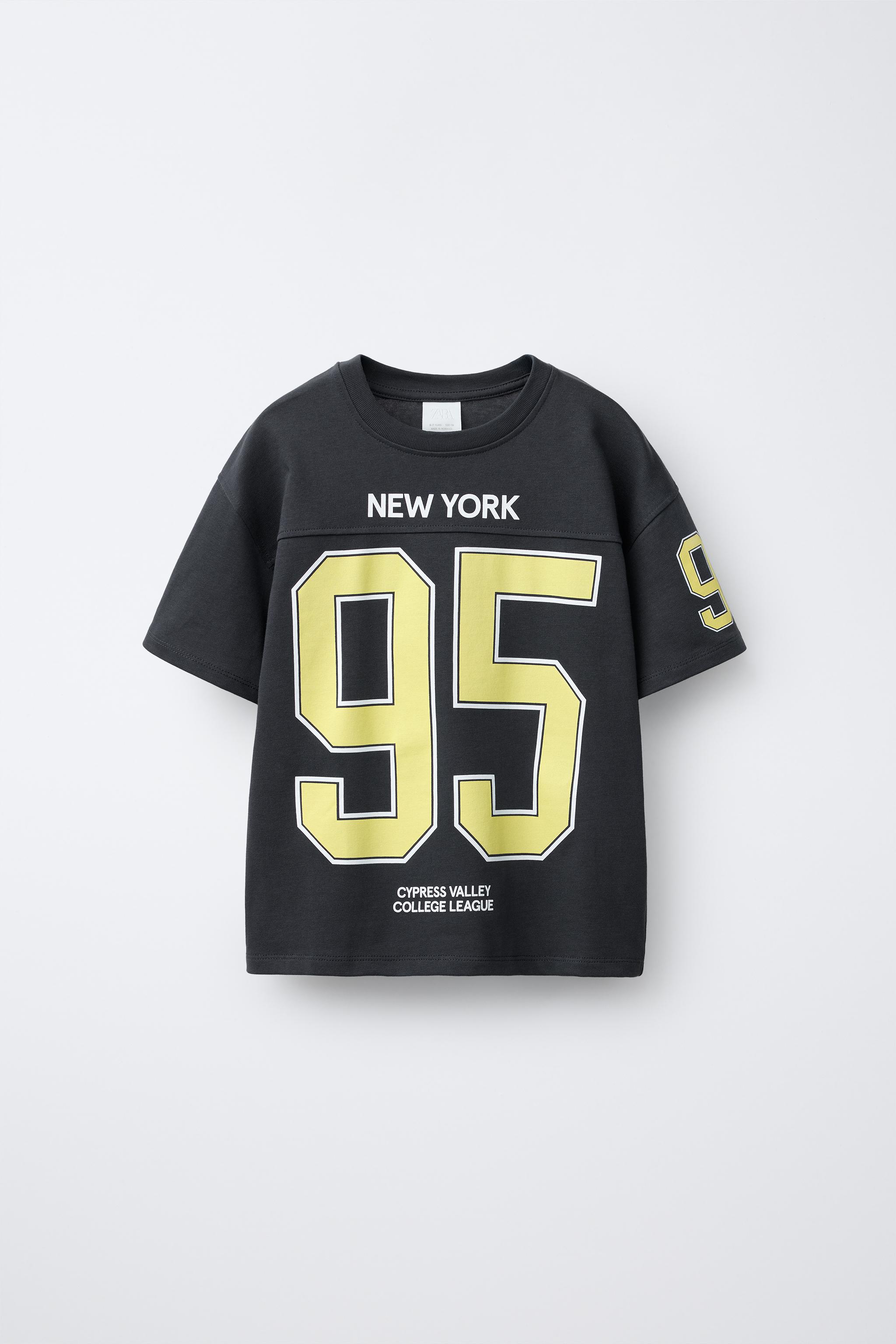 NUMBER PRINT T-SHIRT