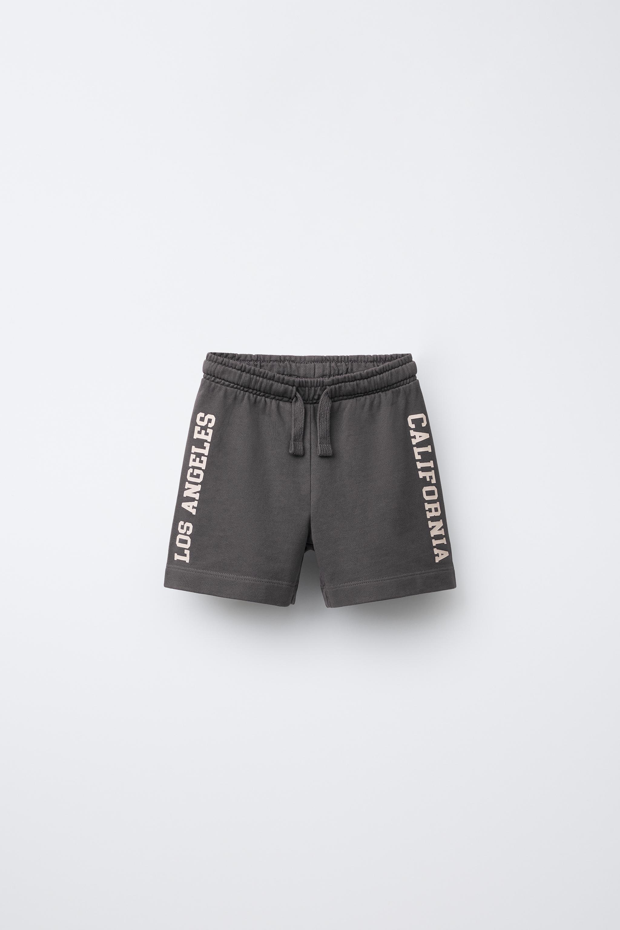 TEXT JOGGING SHORTS