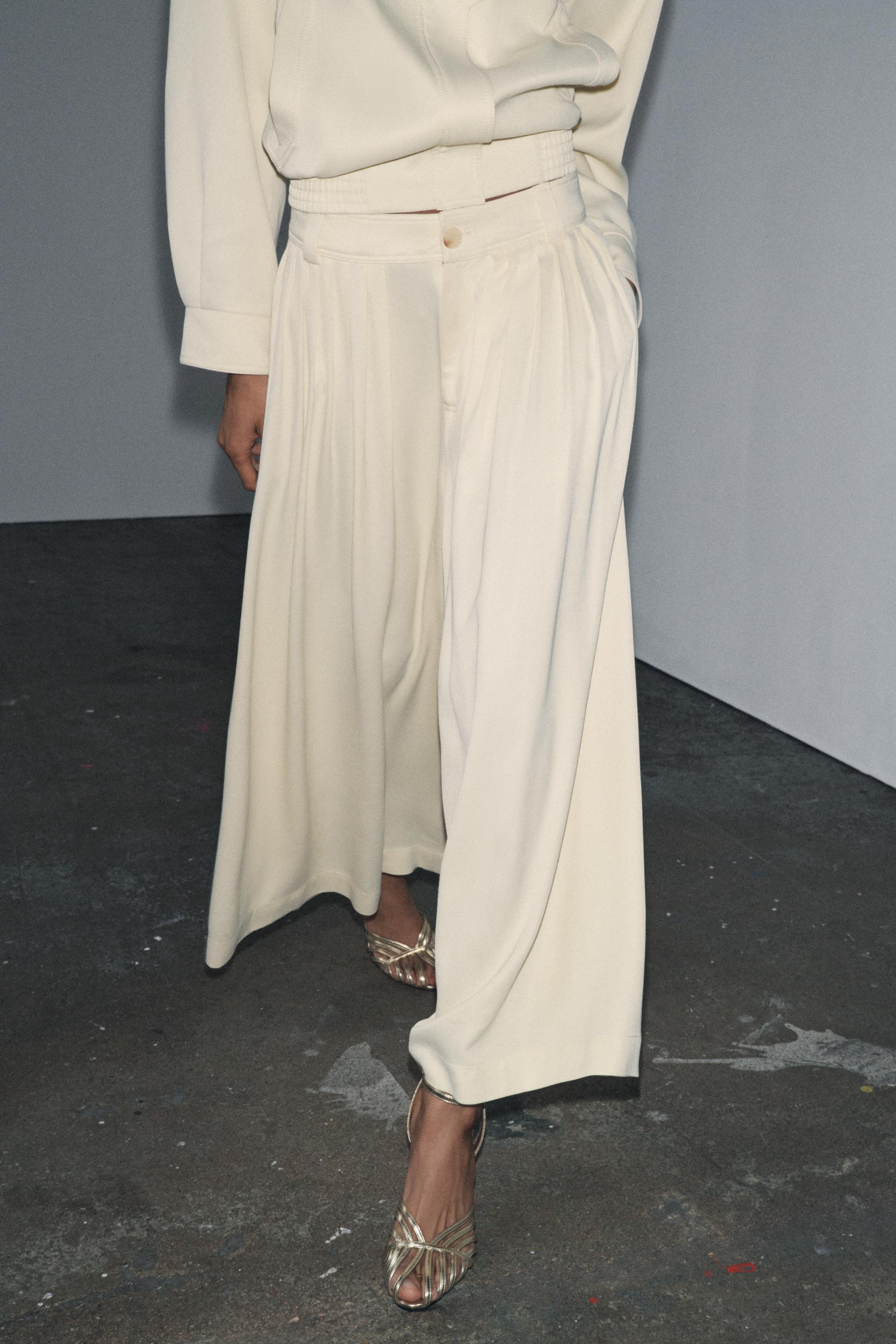 ZW COLLECTION PLEATED PANTS