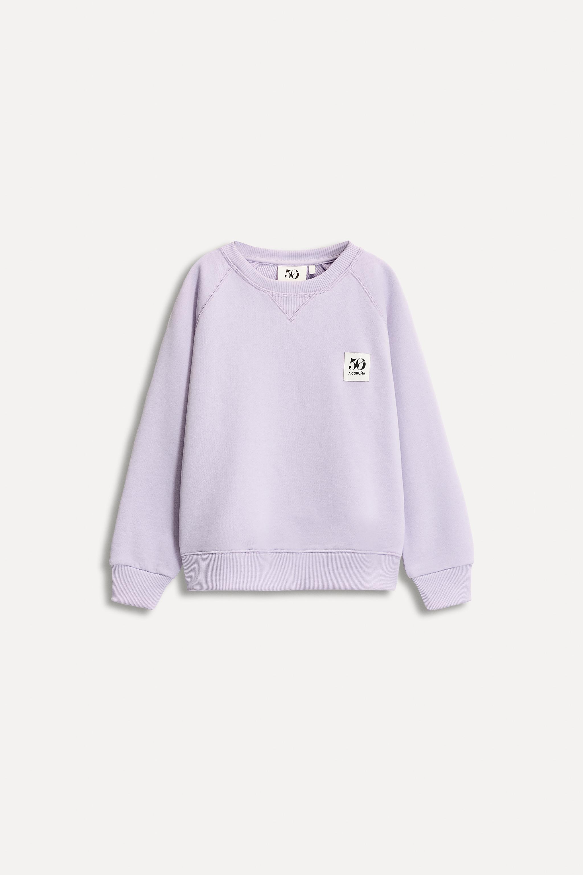 1/2-6 YEARS/ 50TH ANNIVERSARY LABEL POCKET SWEATSHIRT