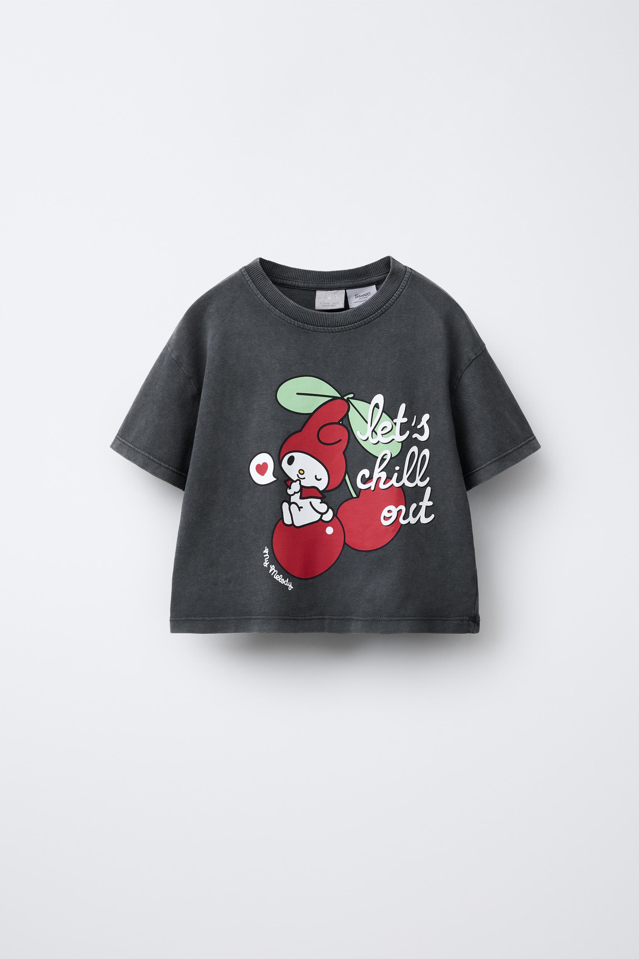 MY MELODY © SANRIO WASHED EFFECT T-SHIRT