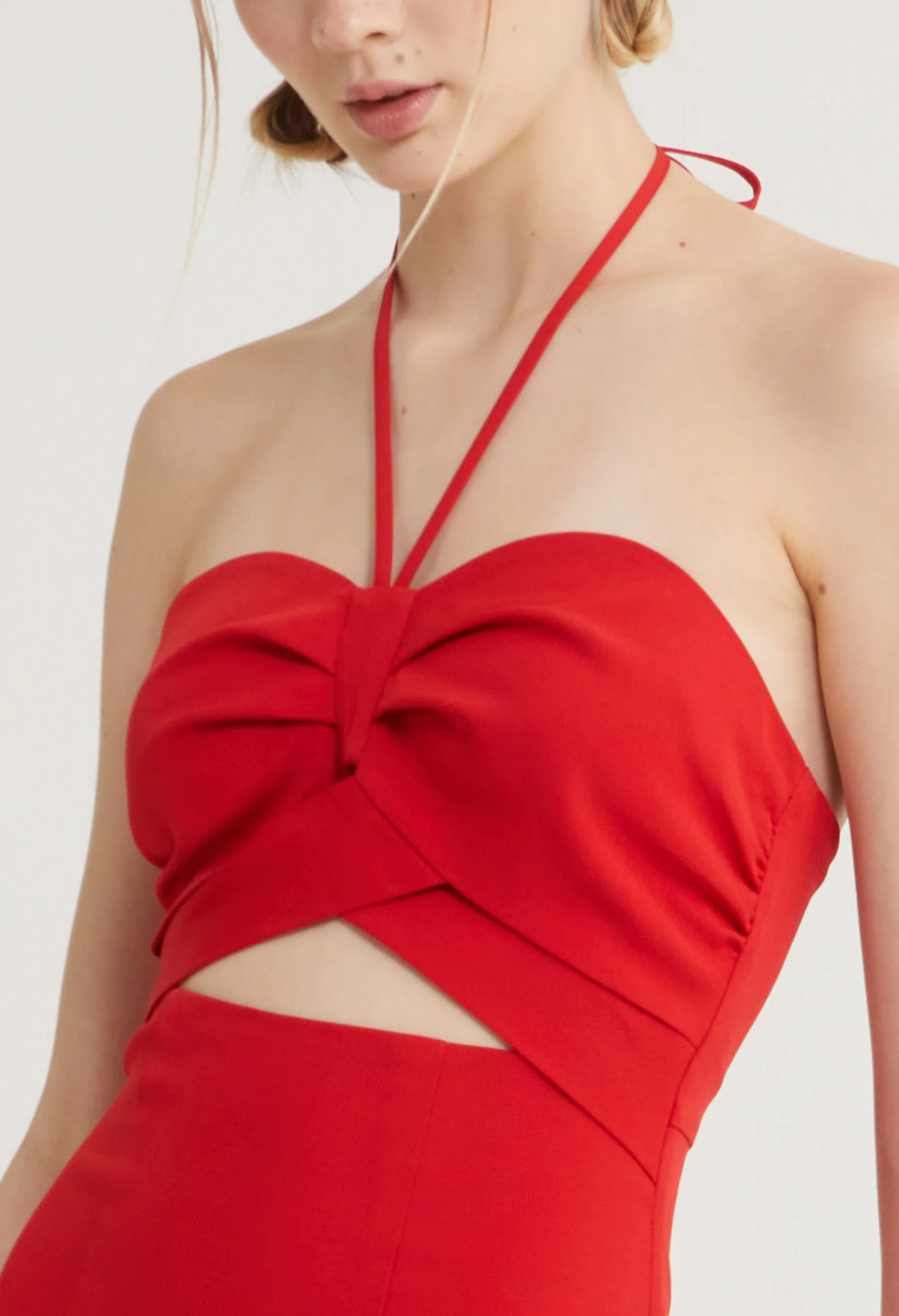 Aloha Cutout Midi Dress