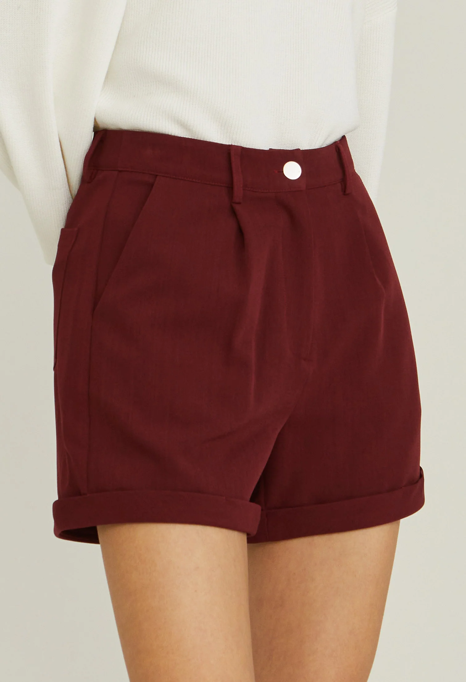 Tailored Cuff Shorts