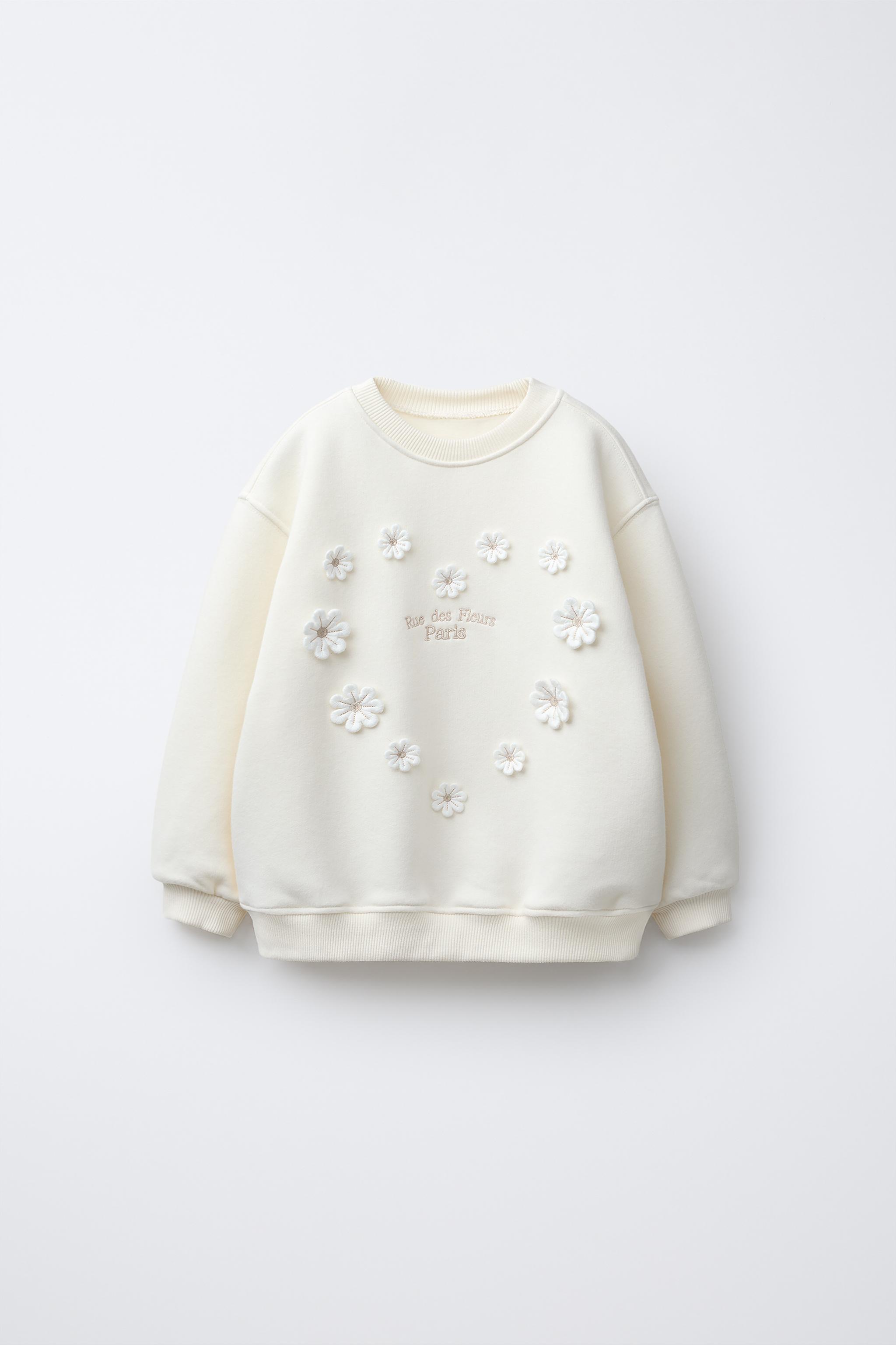 FLORAL SWEATSHIRT