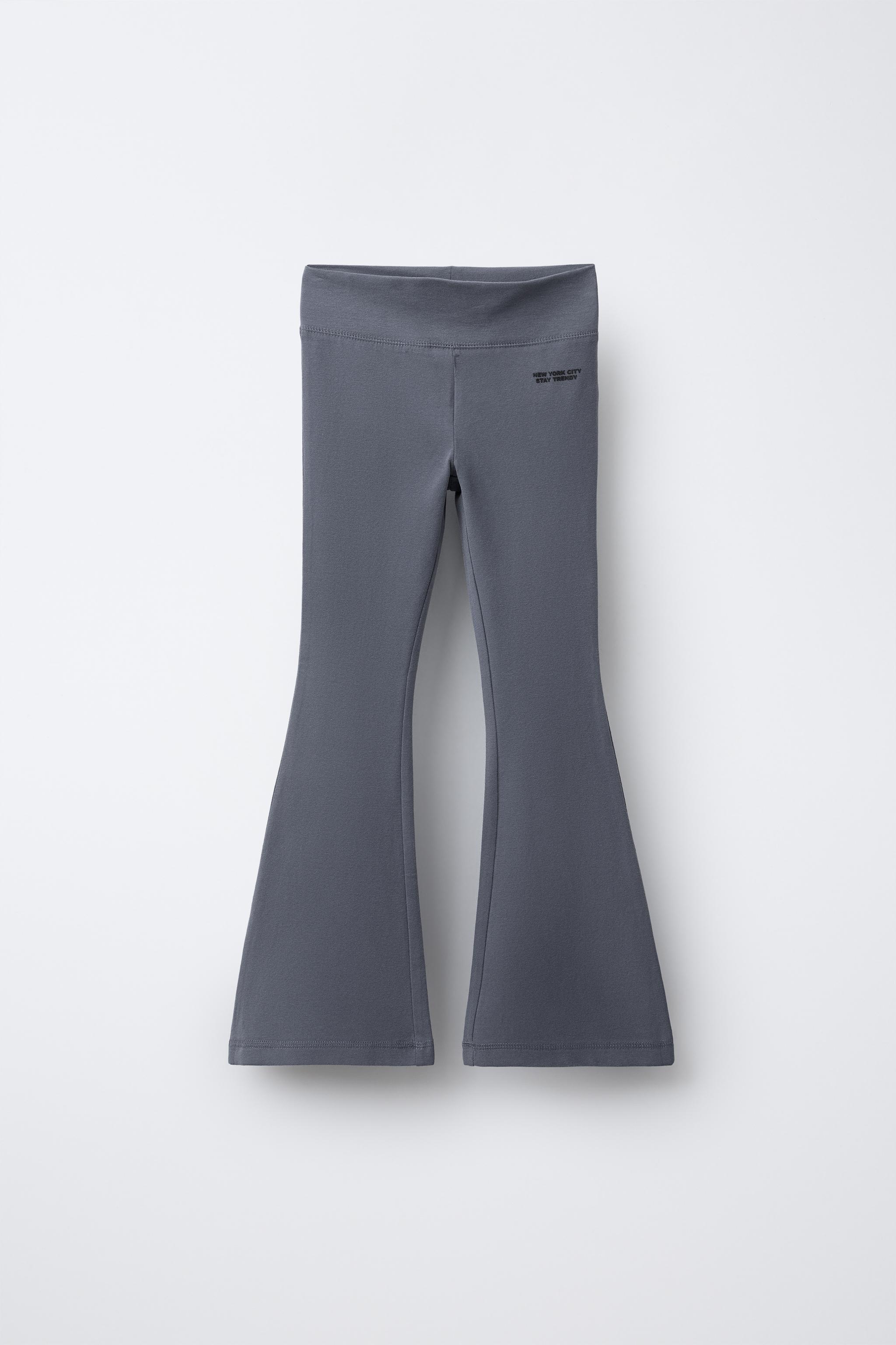 FLARE TEXT LEGGINGS