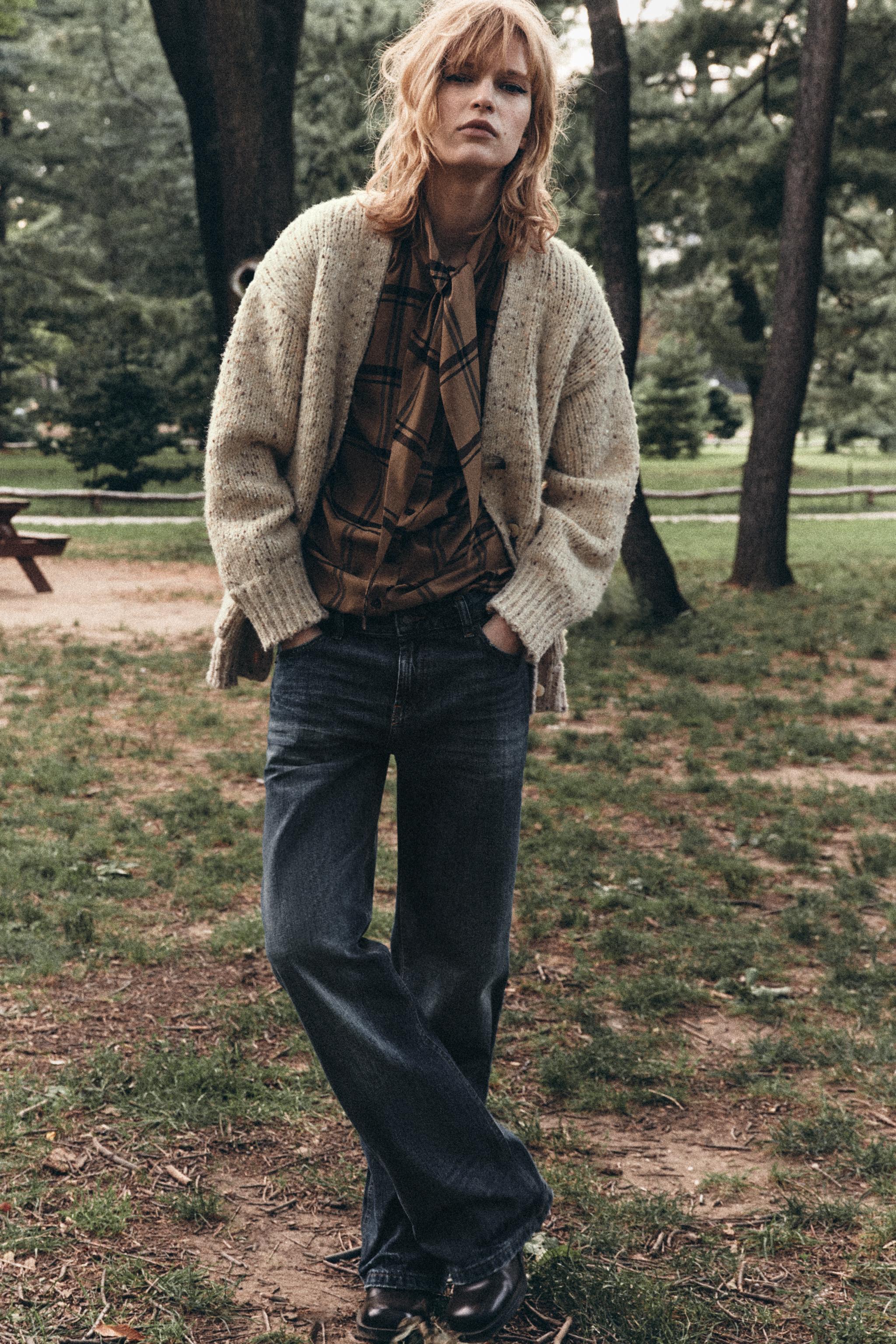 ZW COLLECTION LOW RISE BOOTCUT JEANS