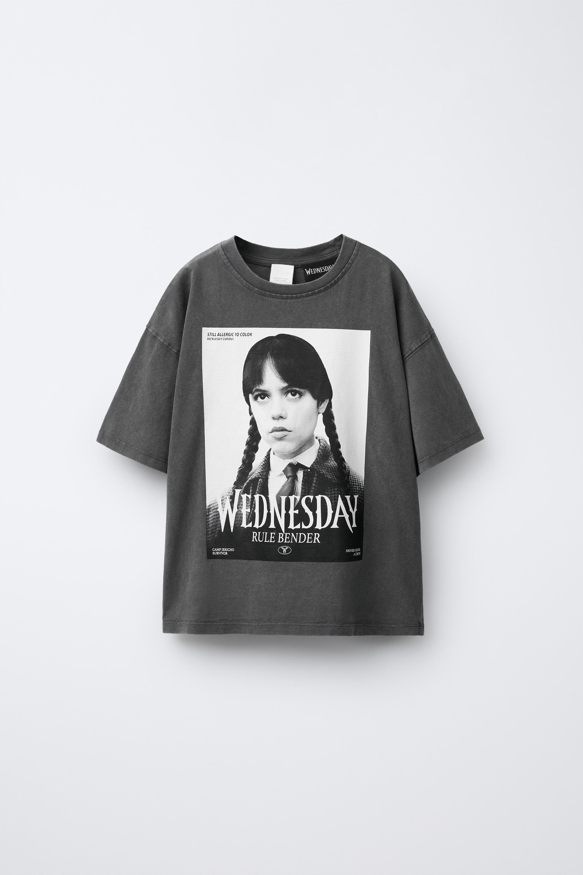WEDNESDAY © WASHED EFFECT T-SHIRT