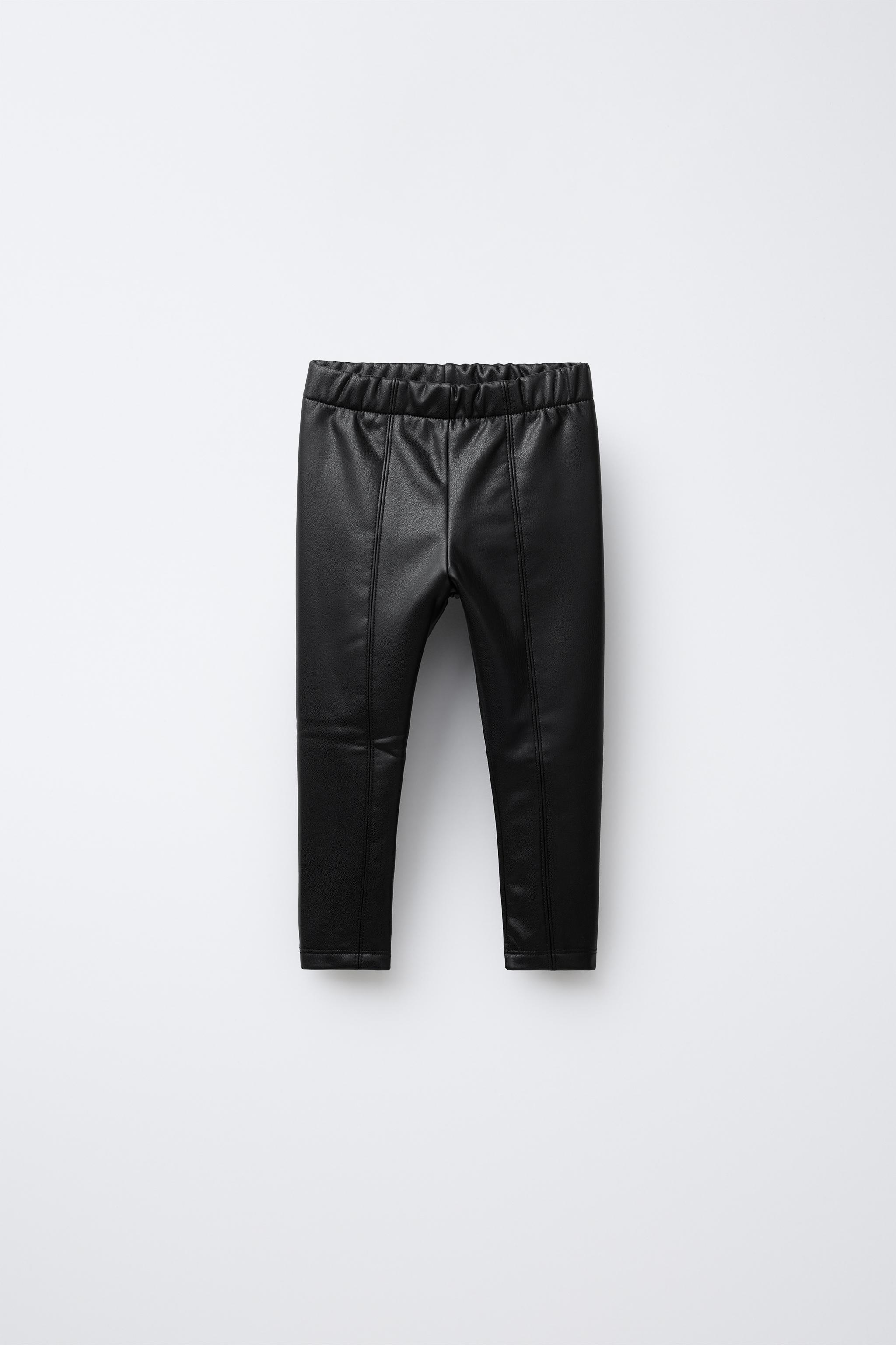 FAUX LEATHER LEGGINGS