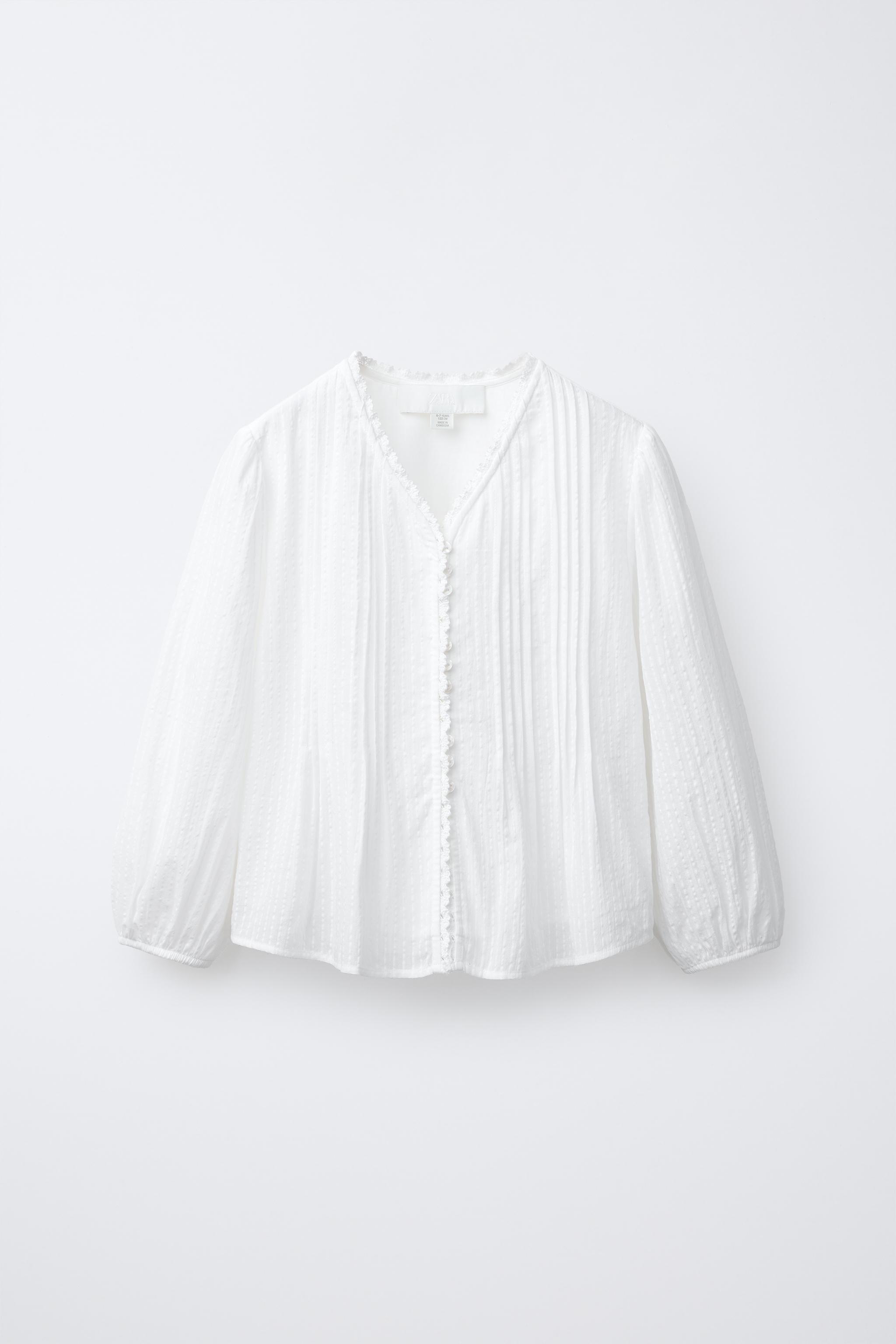 ROMANTIC PINTUCK SHIRT