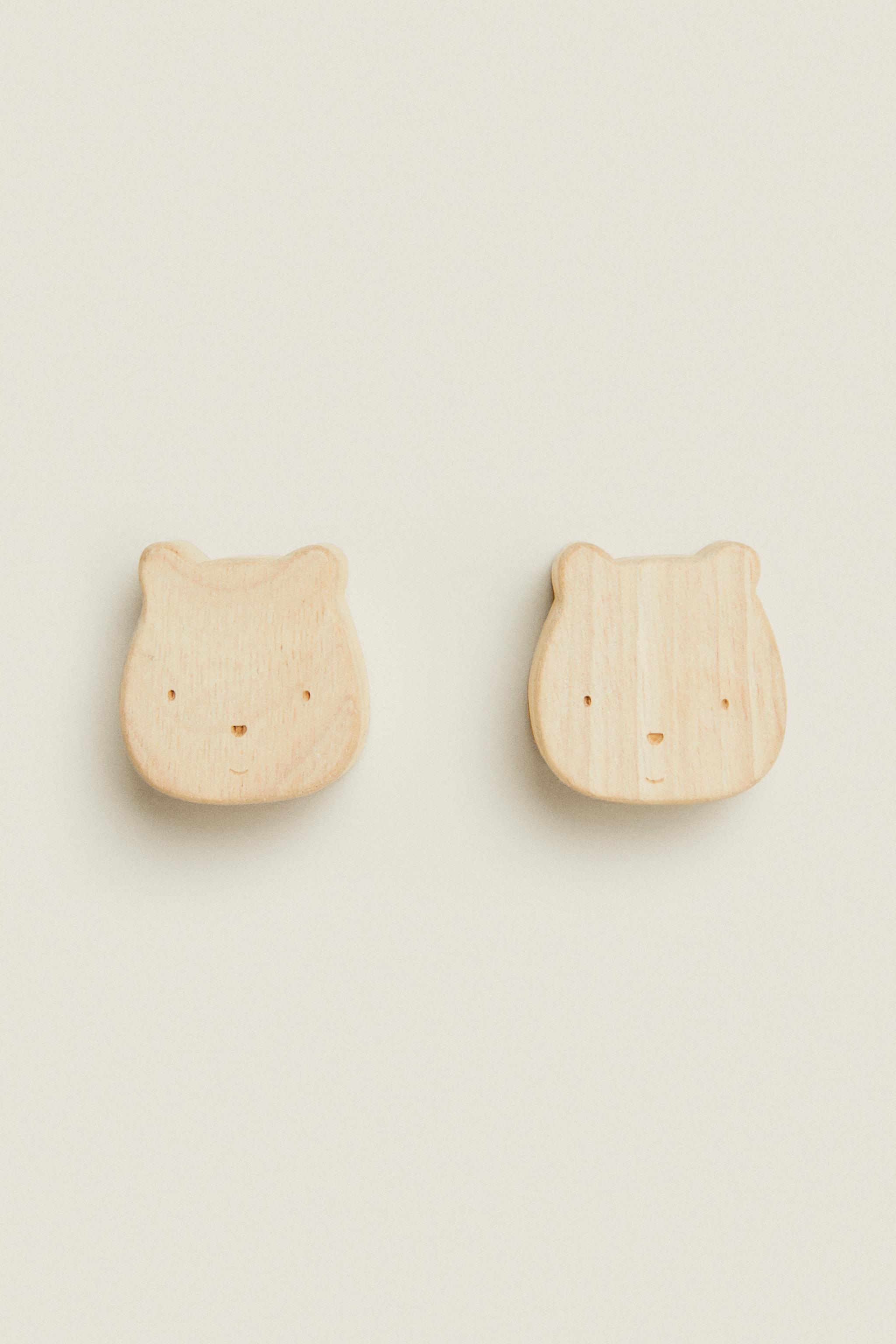 SET OF CHILDREN’S BEAR KNOBS (SET OF 2)