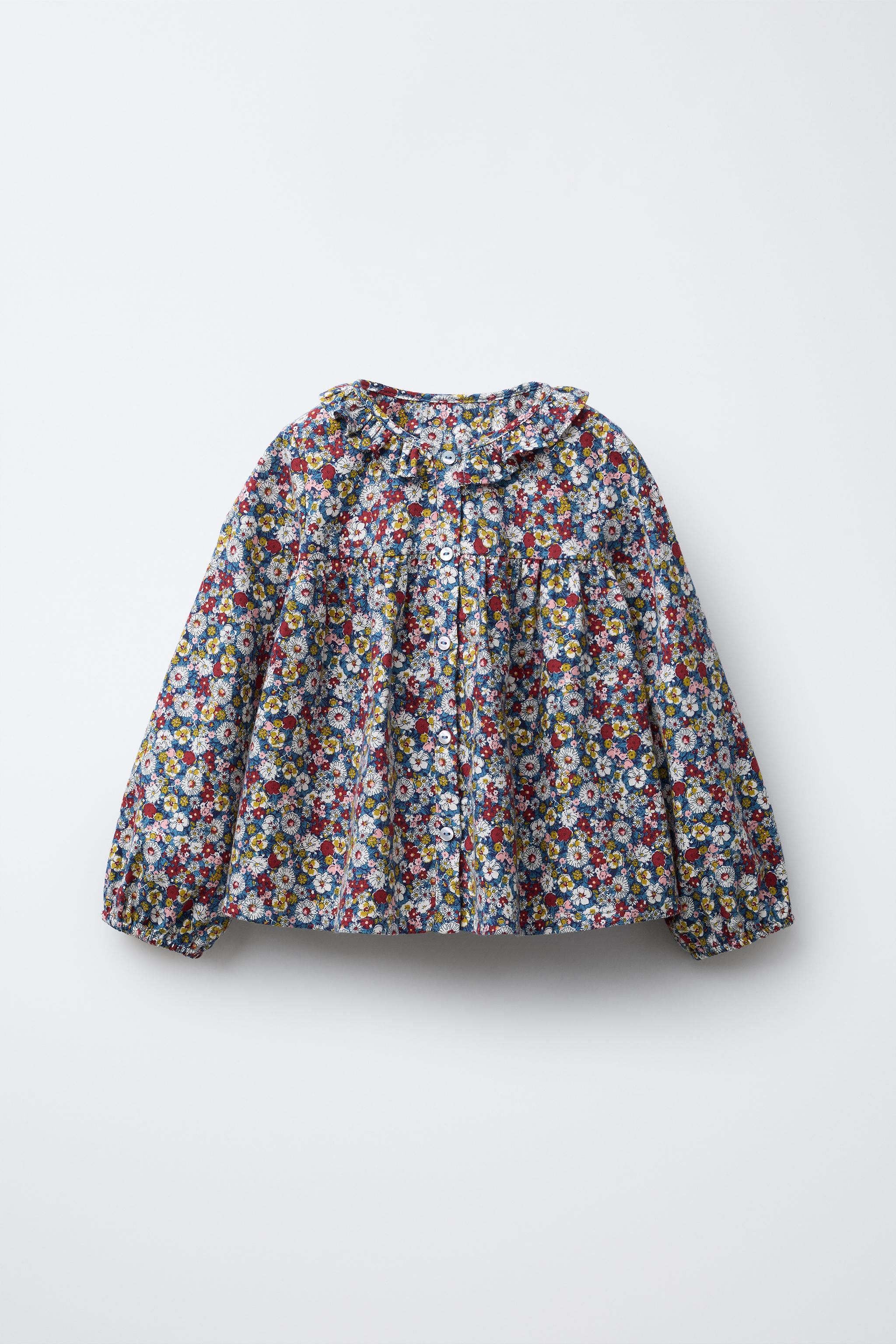 FLORAL PRINT BLOUSE