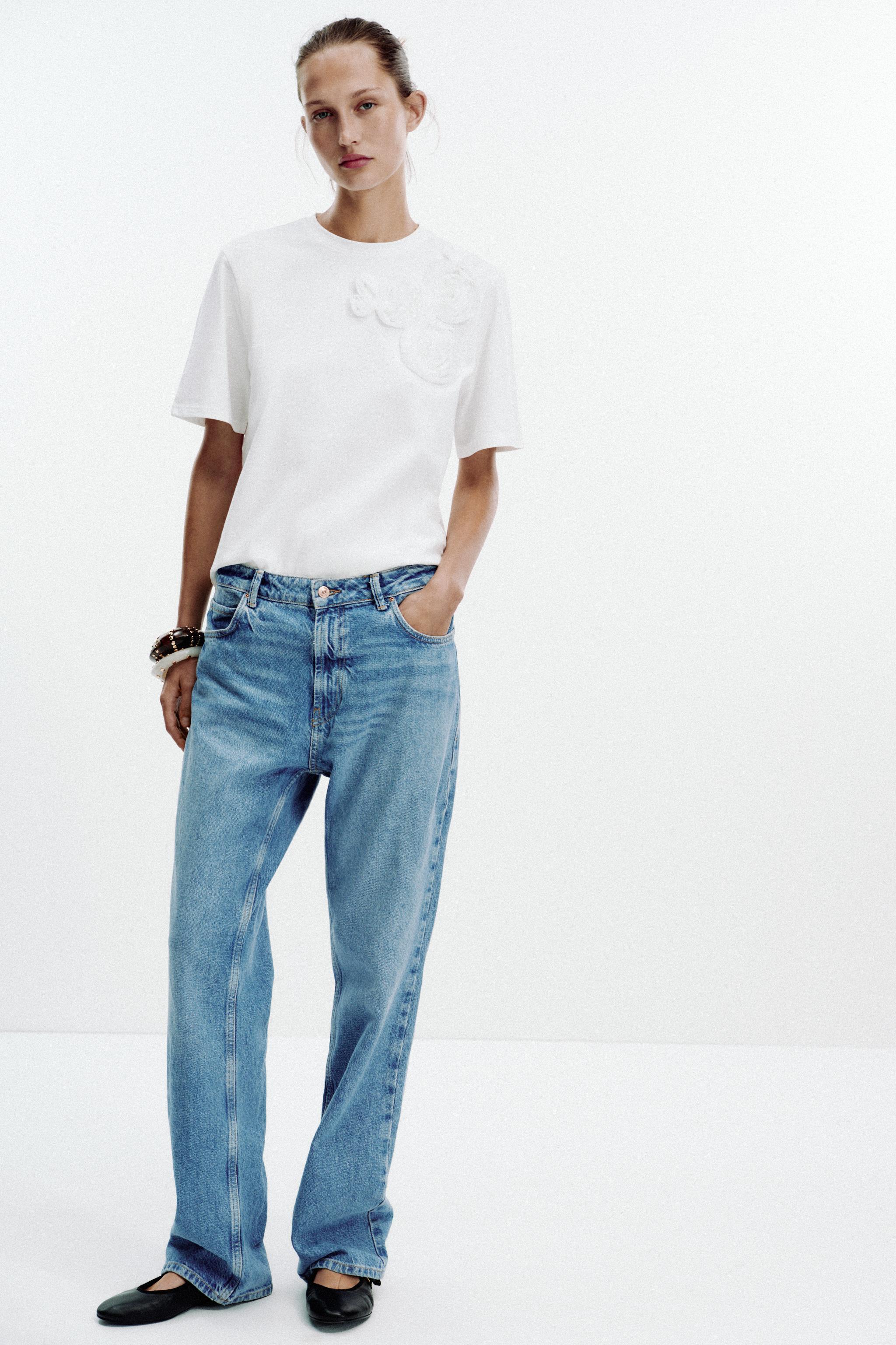 FLORAL VOLUME T-SHIRT