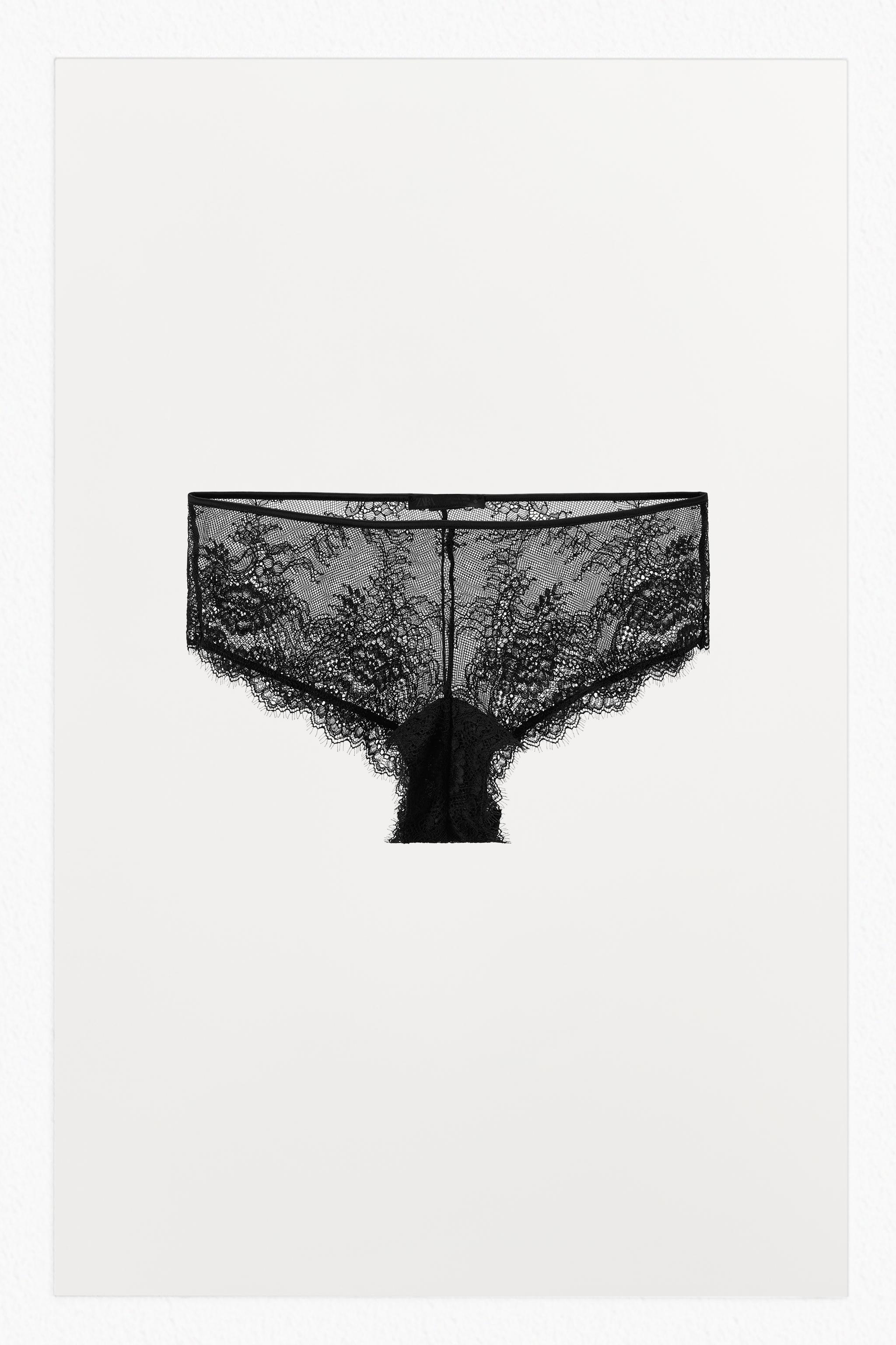 LACE CULOTTE UNDERWEAR