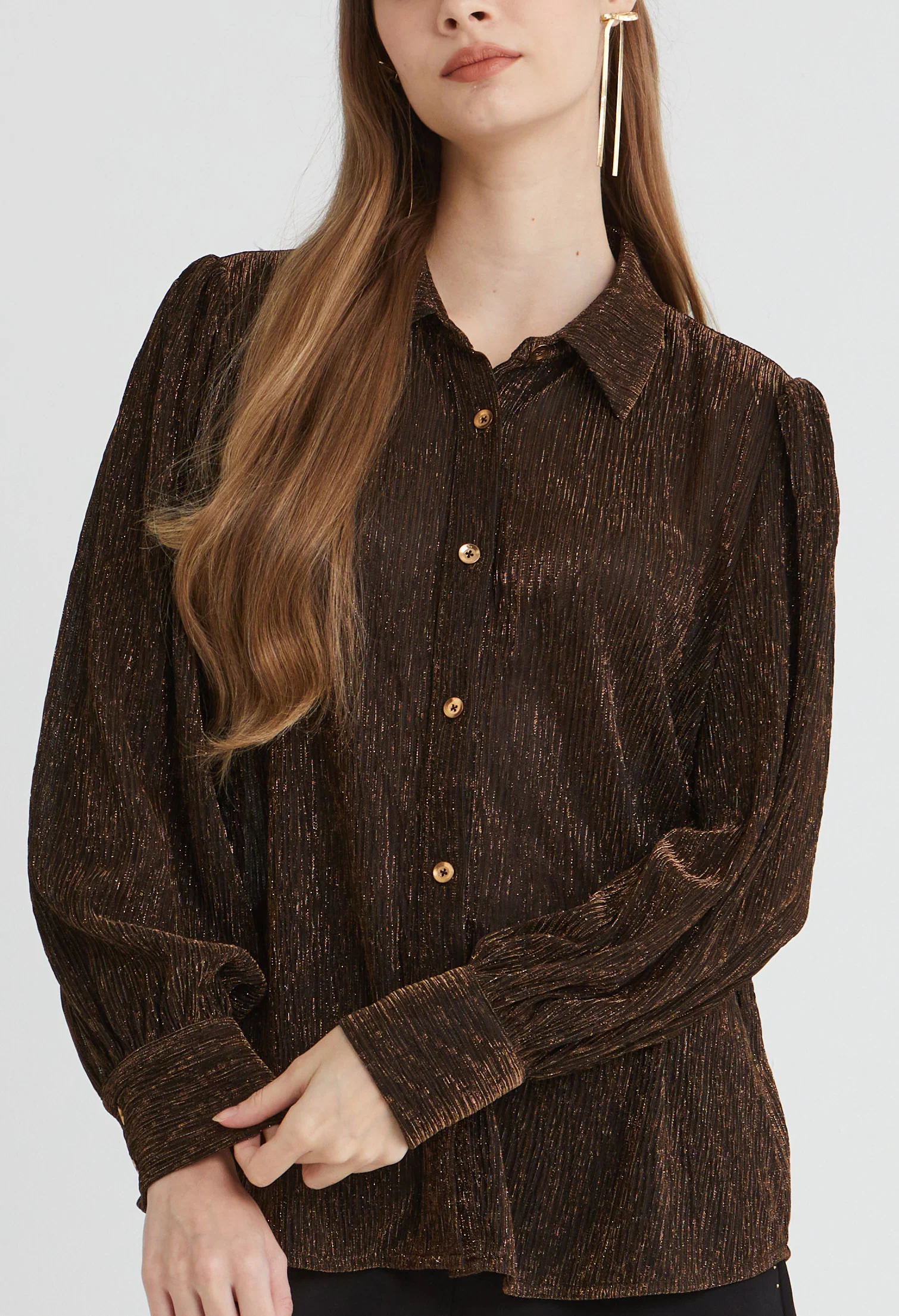 Shiny Dusk Blouse