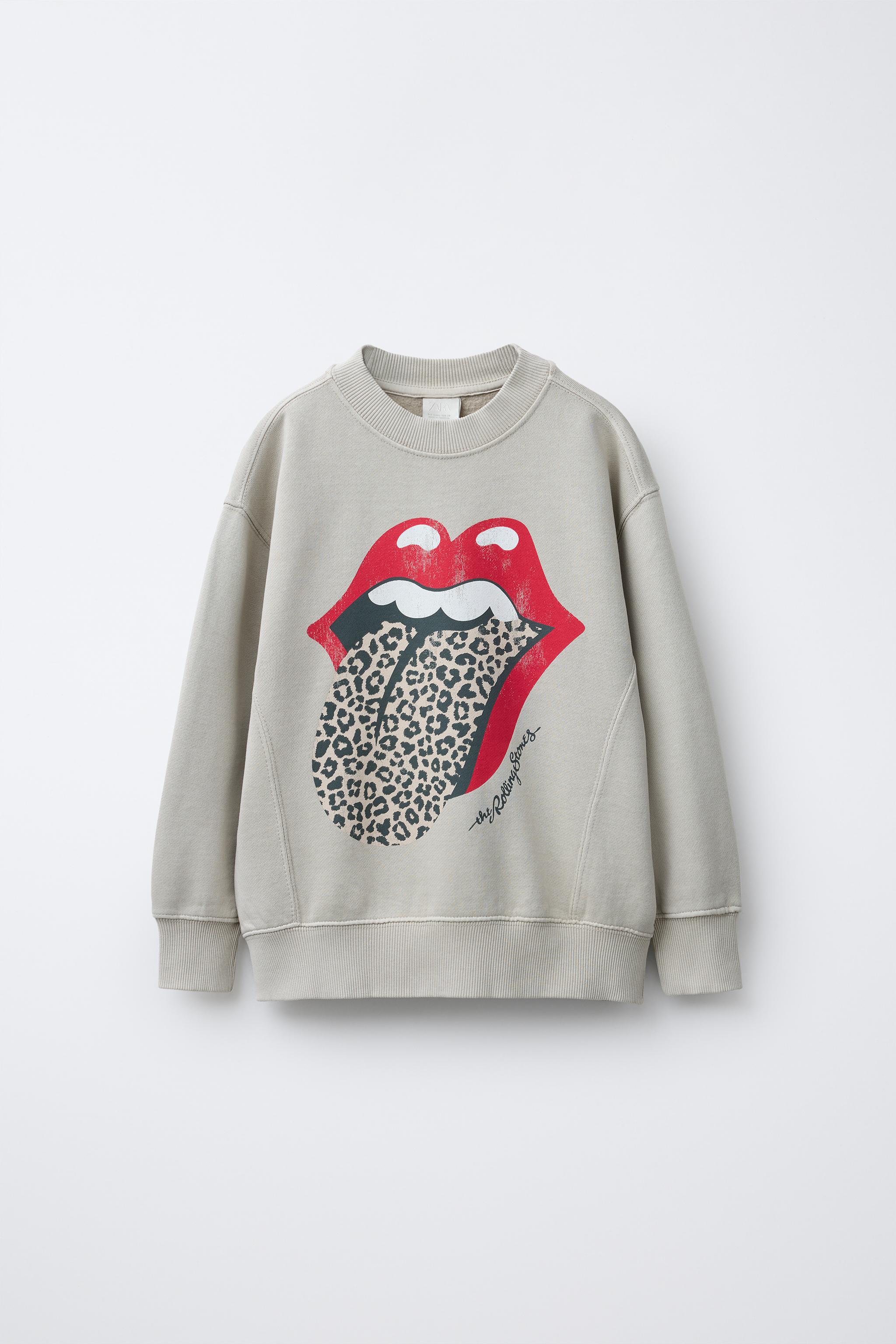 ROLLING STONES © PRINTED SWEATSHIRT