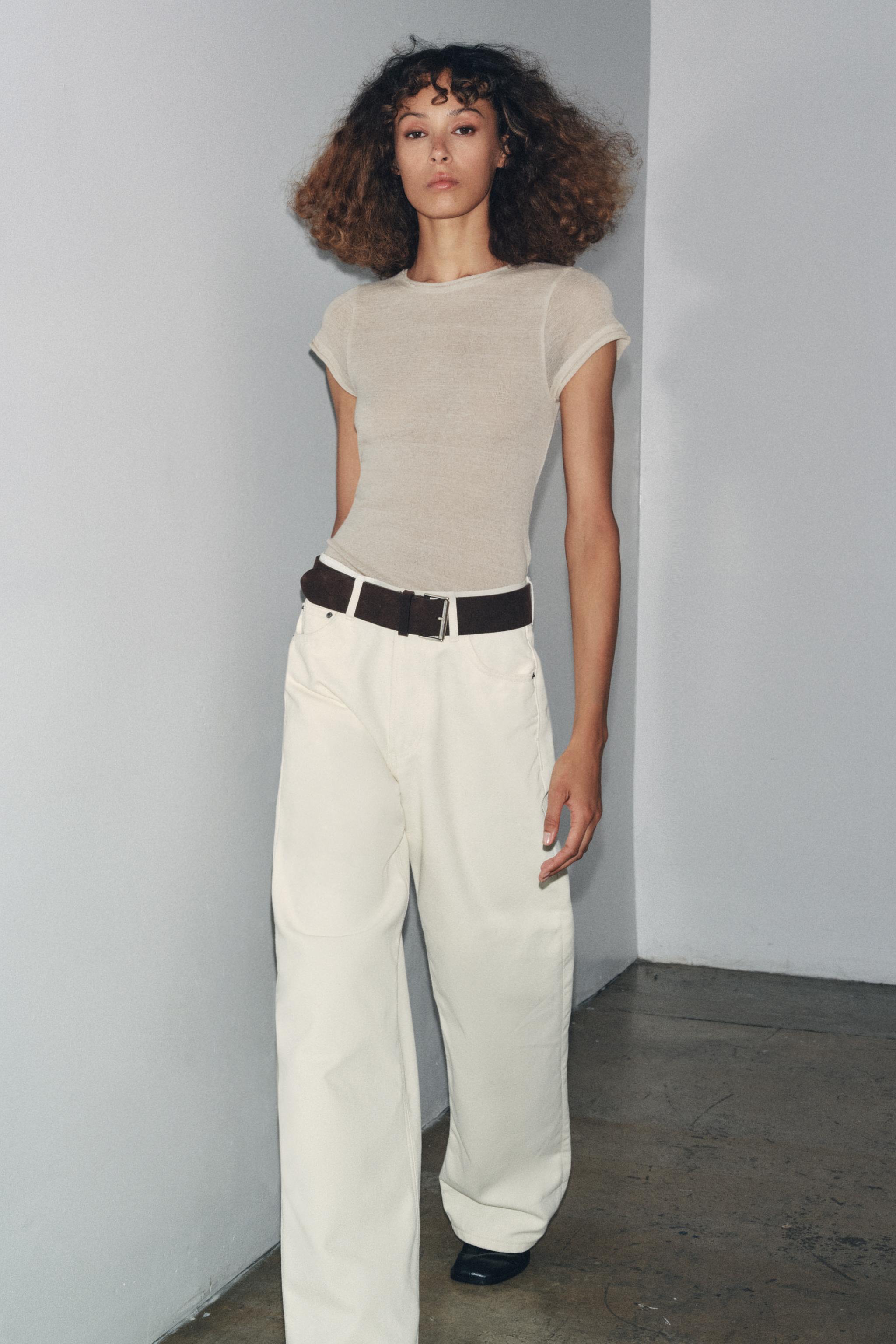 WOOL SHORT SLEEVE T-SHIRT