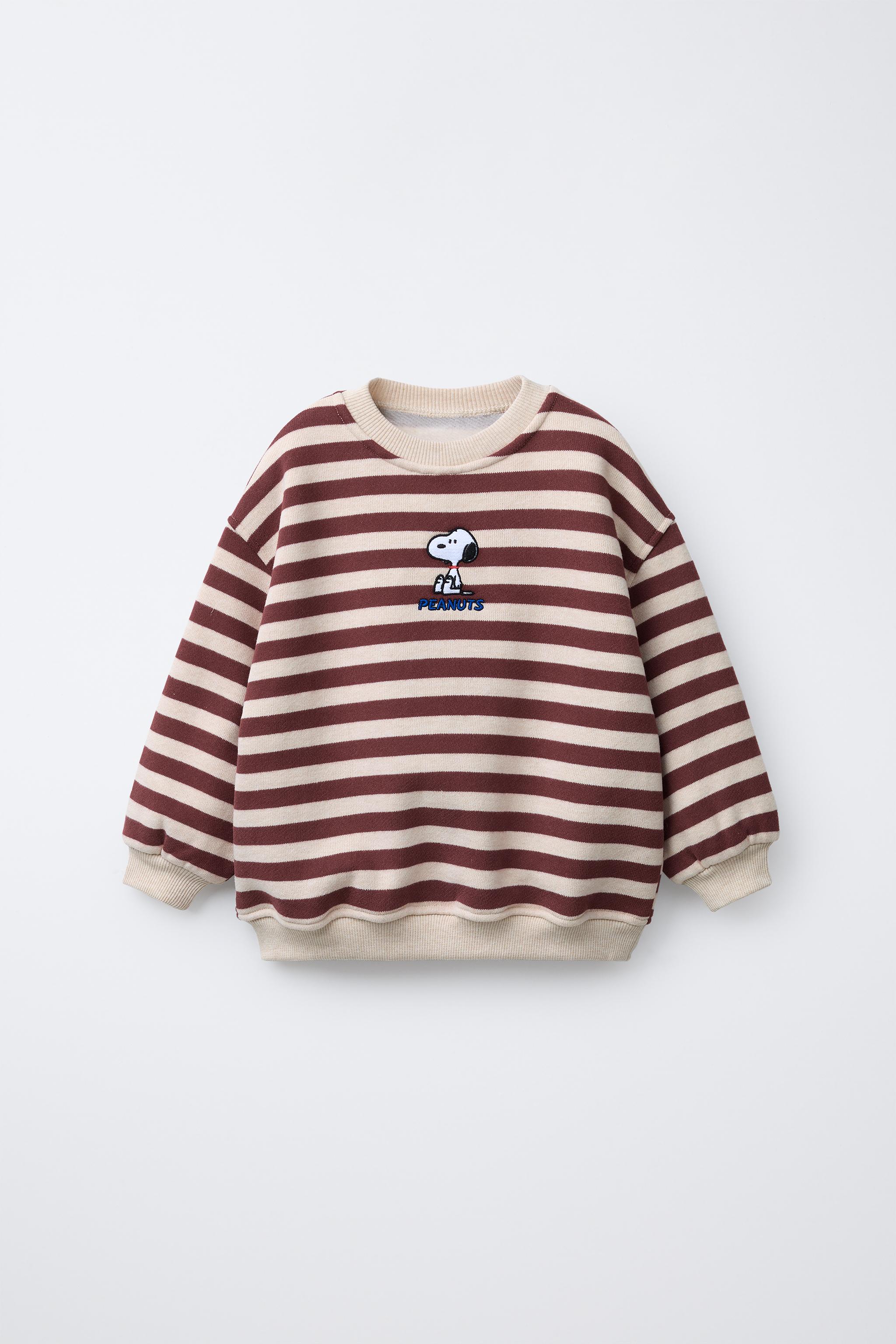 STRIPED SNOOPY PEANUTS™ SWEATSHIRT